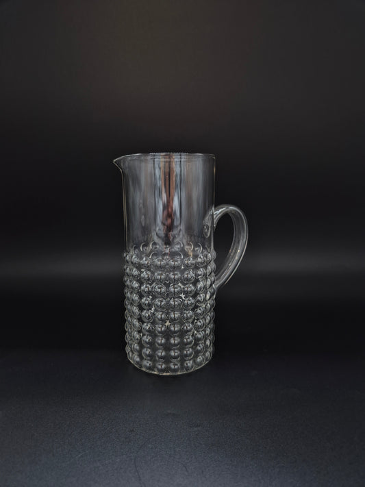 Riihimäen Lasi Grappo Pitcher, Nanny Still, Finnish Vintage Glass
