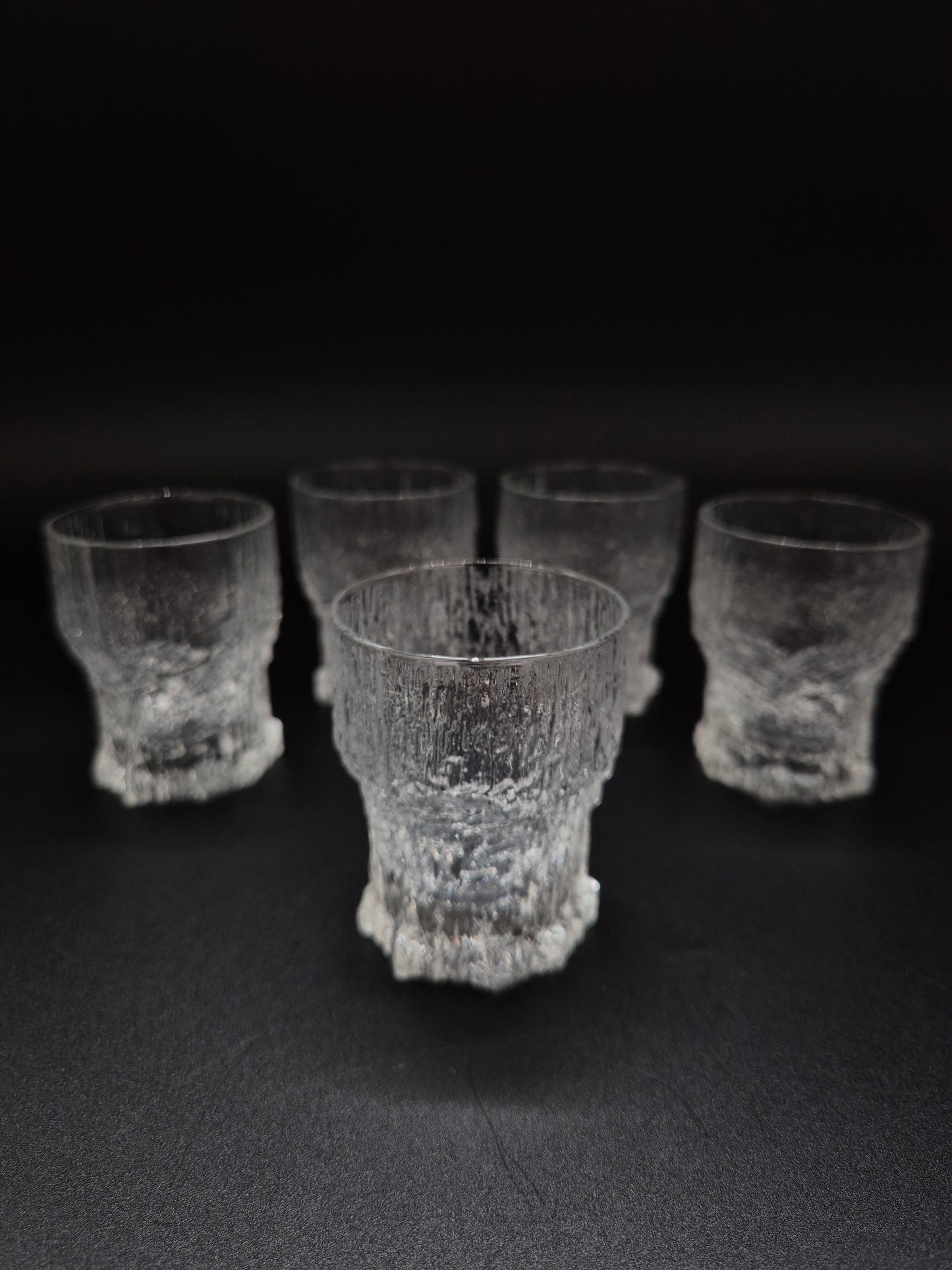 Set of 5 Vintage Iittala Aslak Schnapps Shot Glass – Tapio Wirkkala Design