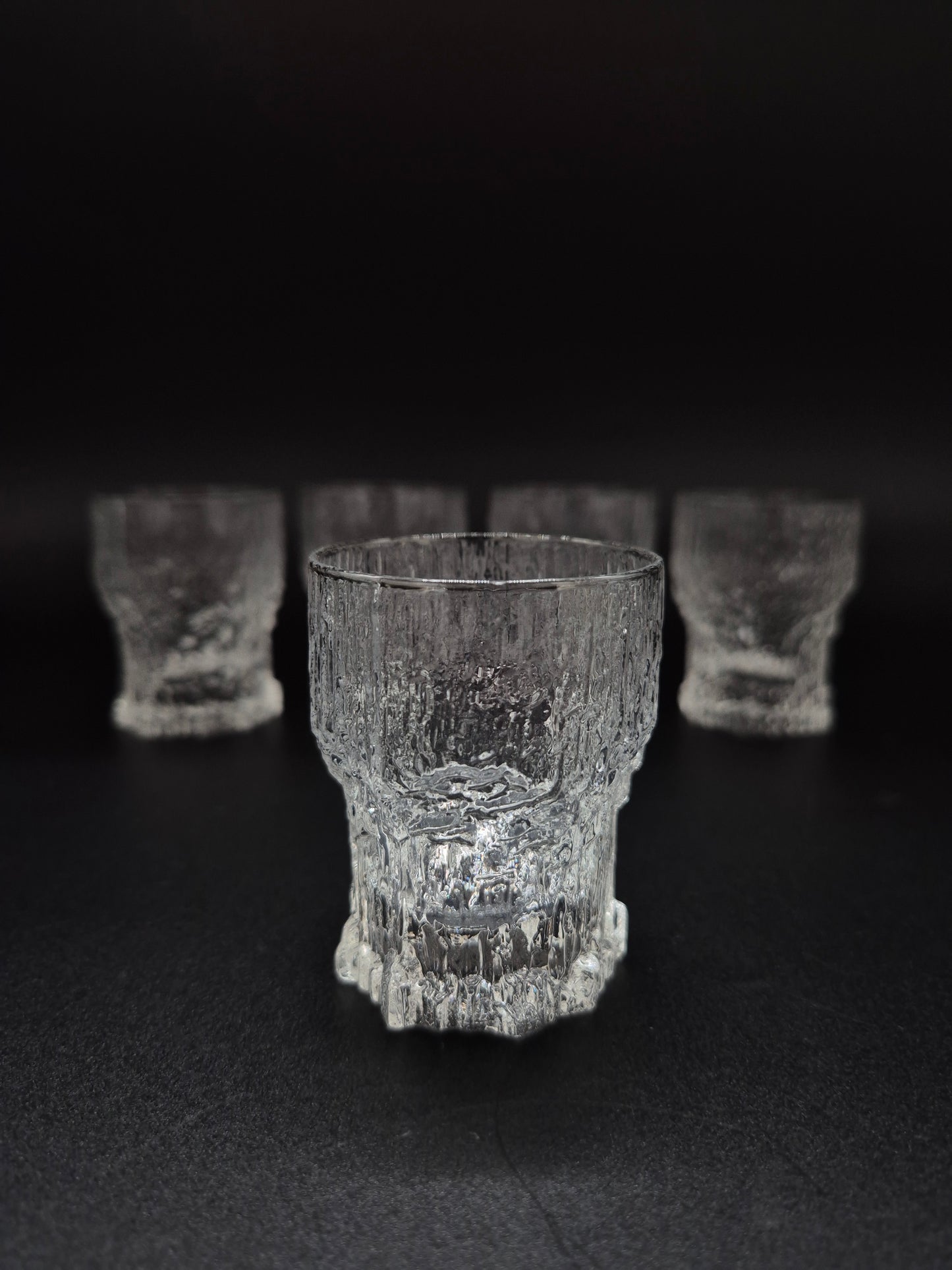 Set of 5 Vintage Iittala Aslak Schnapps Shot Glass – Tapio Wirkkala Design