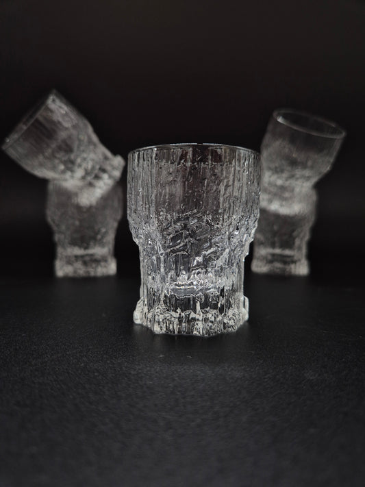 Set of 5 Vintage Iittala Aslak Schnapps Shot Glass – Tapio Wirkkala Design