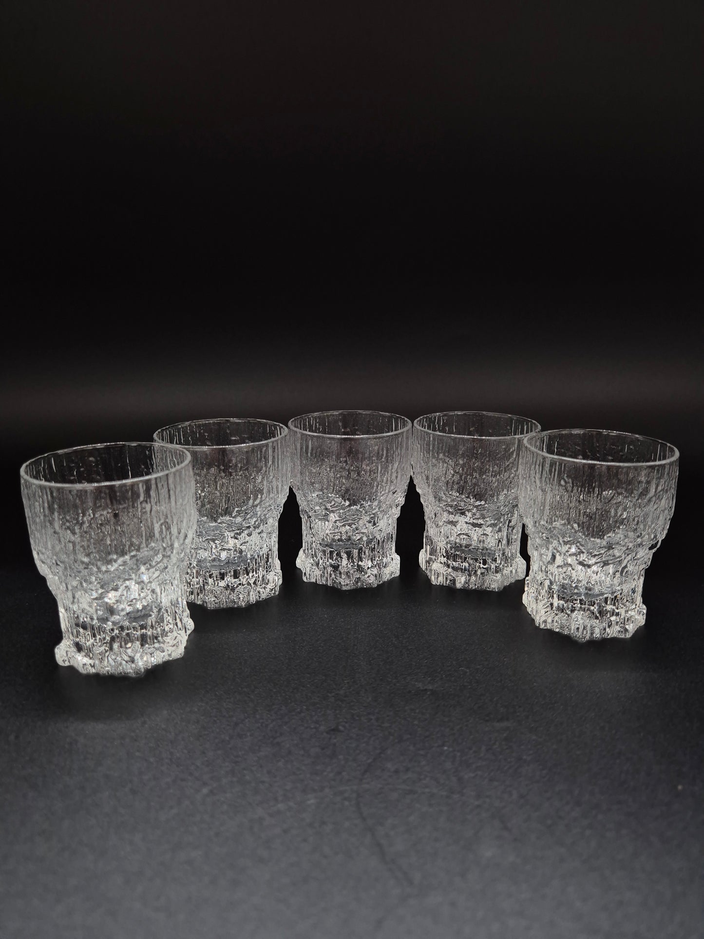 Set of 5 Vintage Iittala Aslak Schnapps Shot Glass – Tapio Wirkkala Design