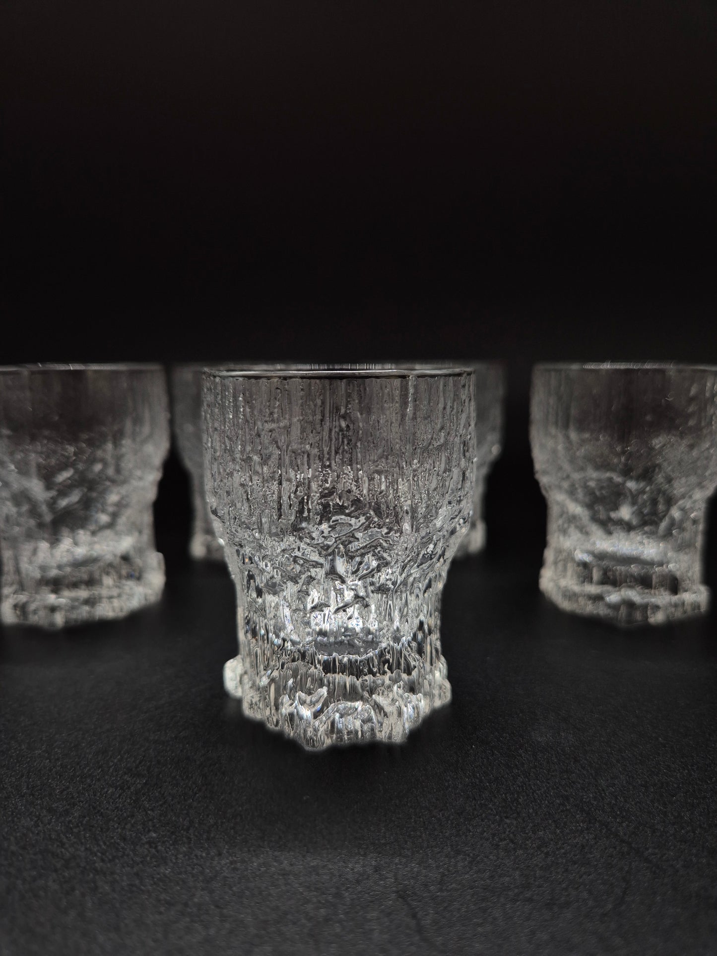 Set of 5 Vintage Iittala Aslak Schnapps Shot Glass – Tapio Wirkkala Design