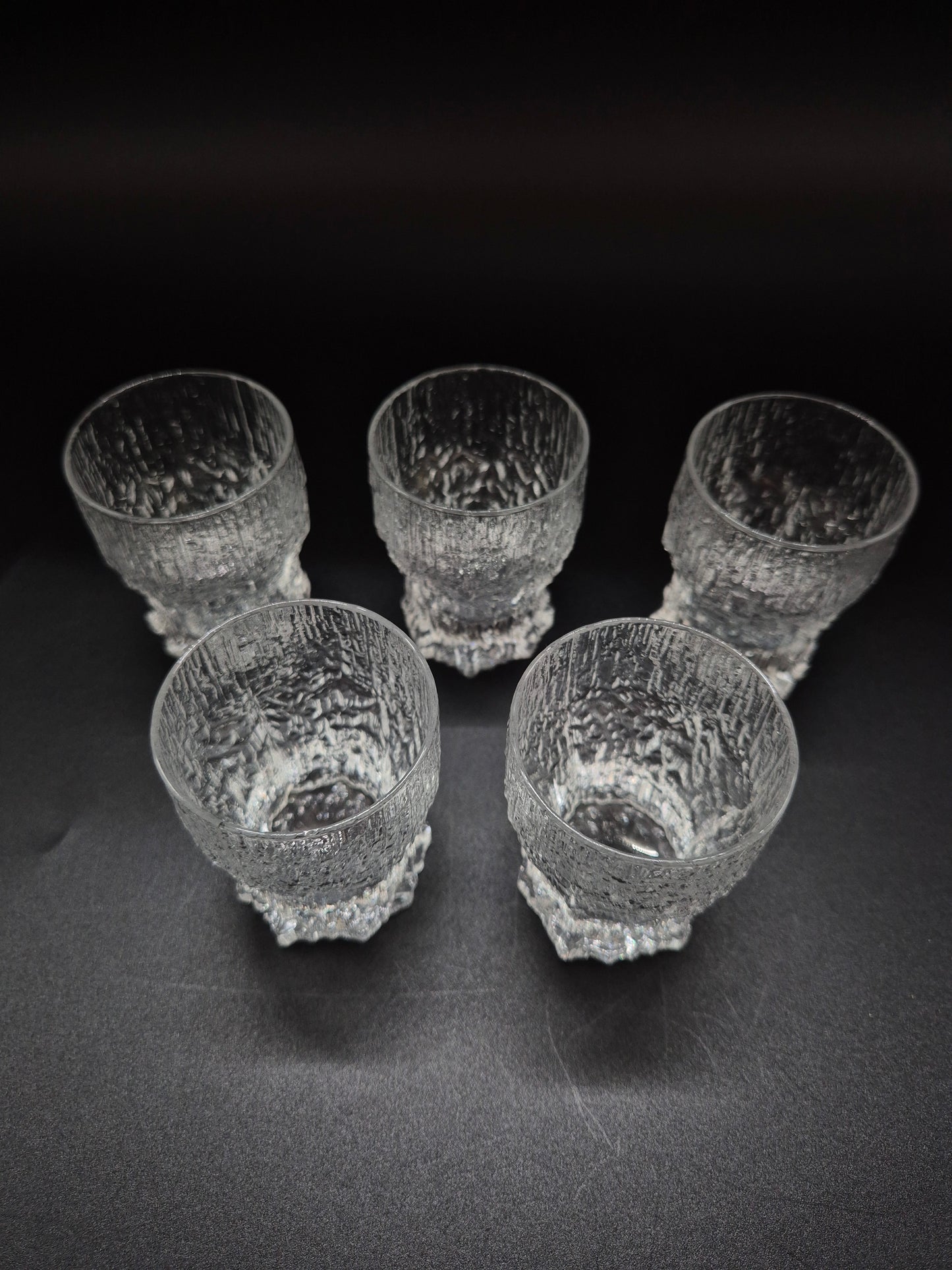 Set of 5 Vintage Iittala Aslak Schnapps Shot Glass – Tapio Wirkkala Design
