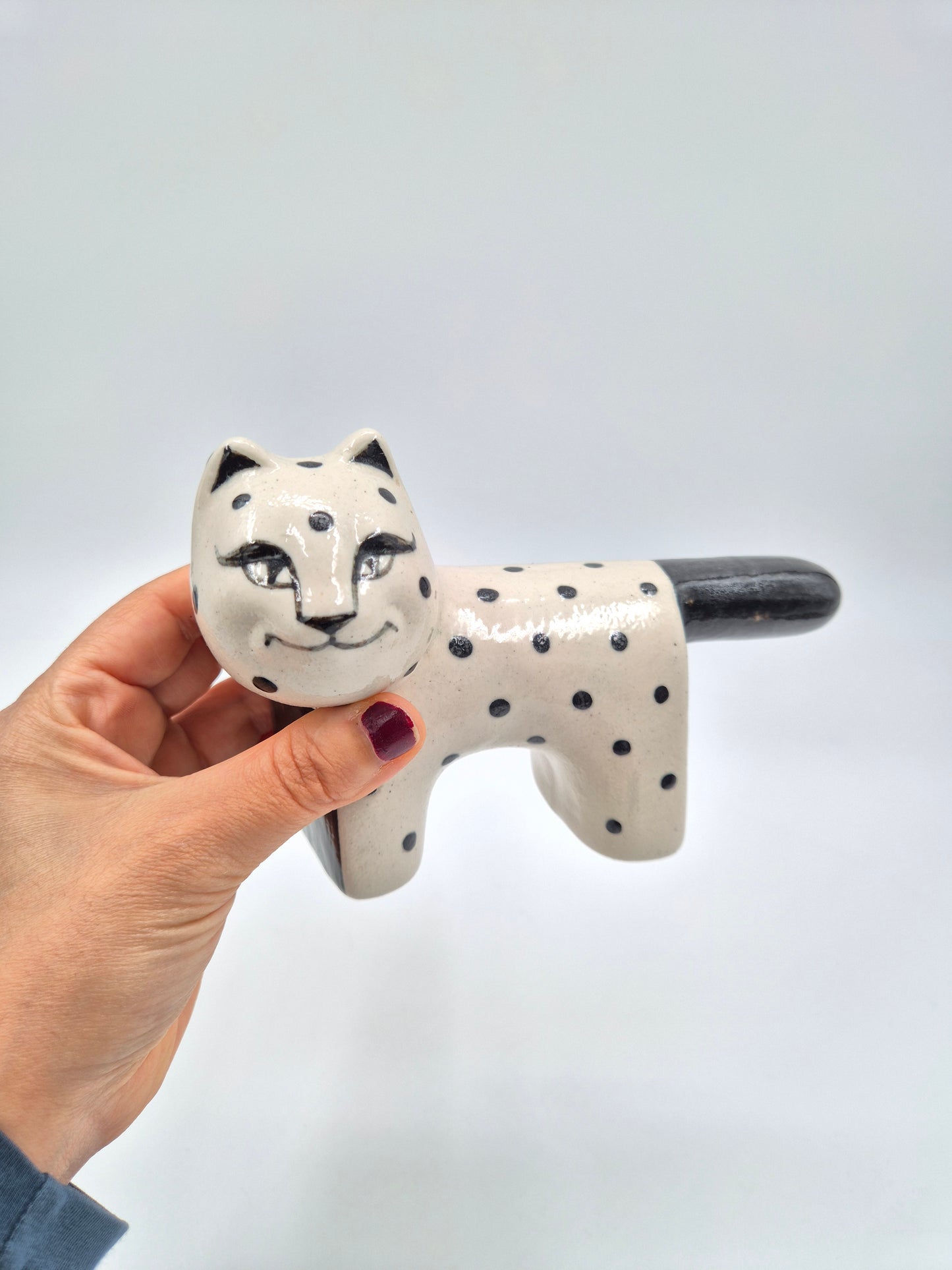 Vintage ARS Ceramic Cat Figure