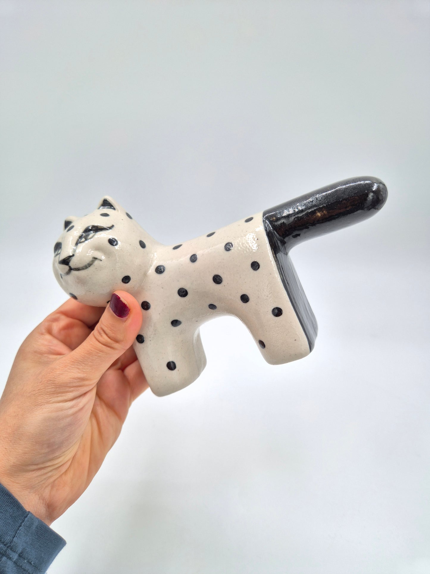 Vintage ARS Ceramic Cat Figure