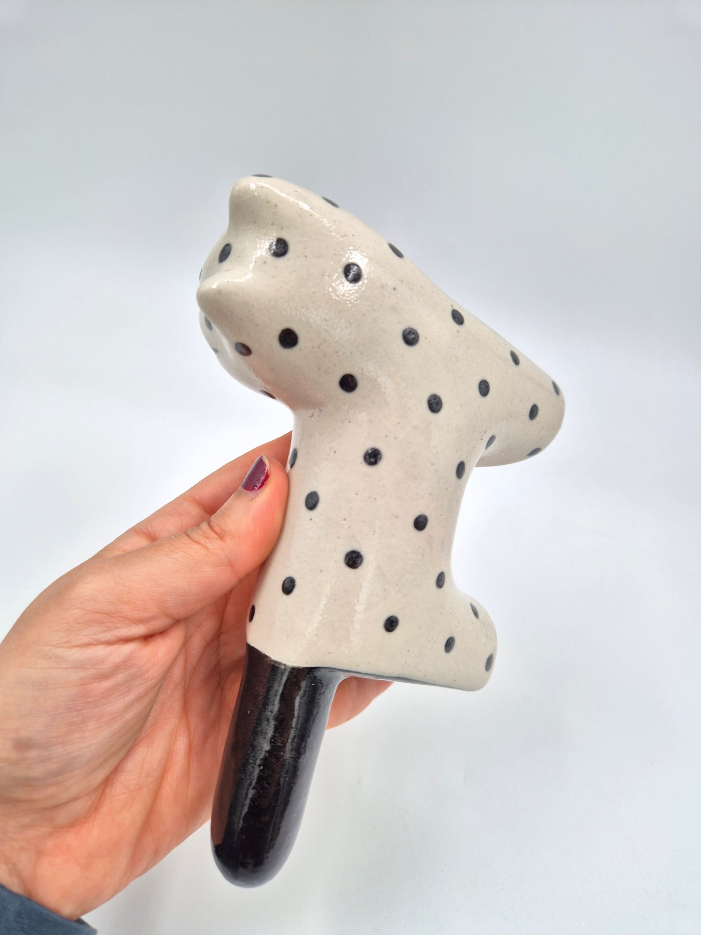 Vintage ARS Ceramic Cat Figure