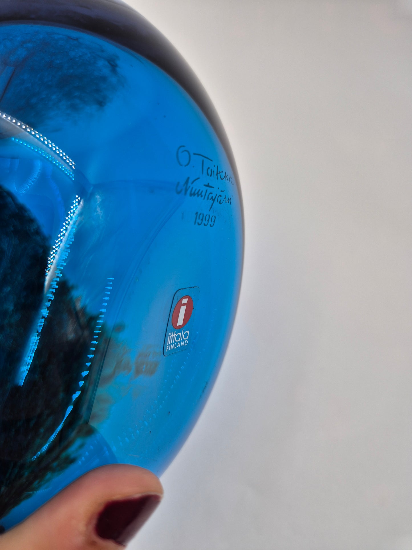Toikka Sininärhi Glass Bird 1999
