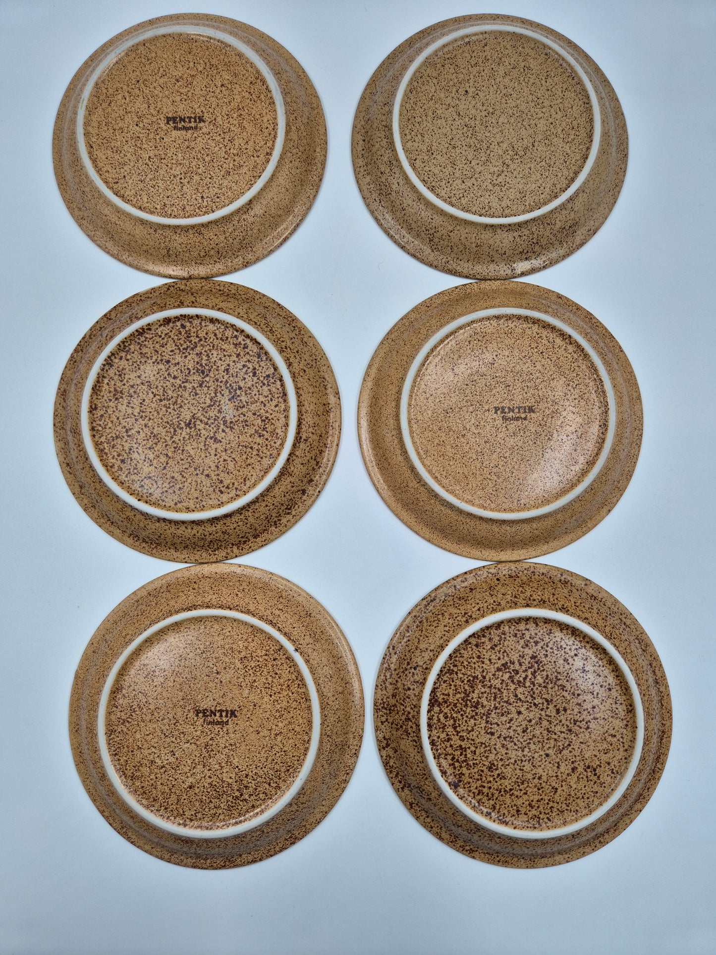 Set of Six Pentik Koivu Coffee Cup Trio