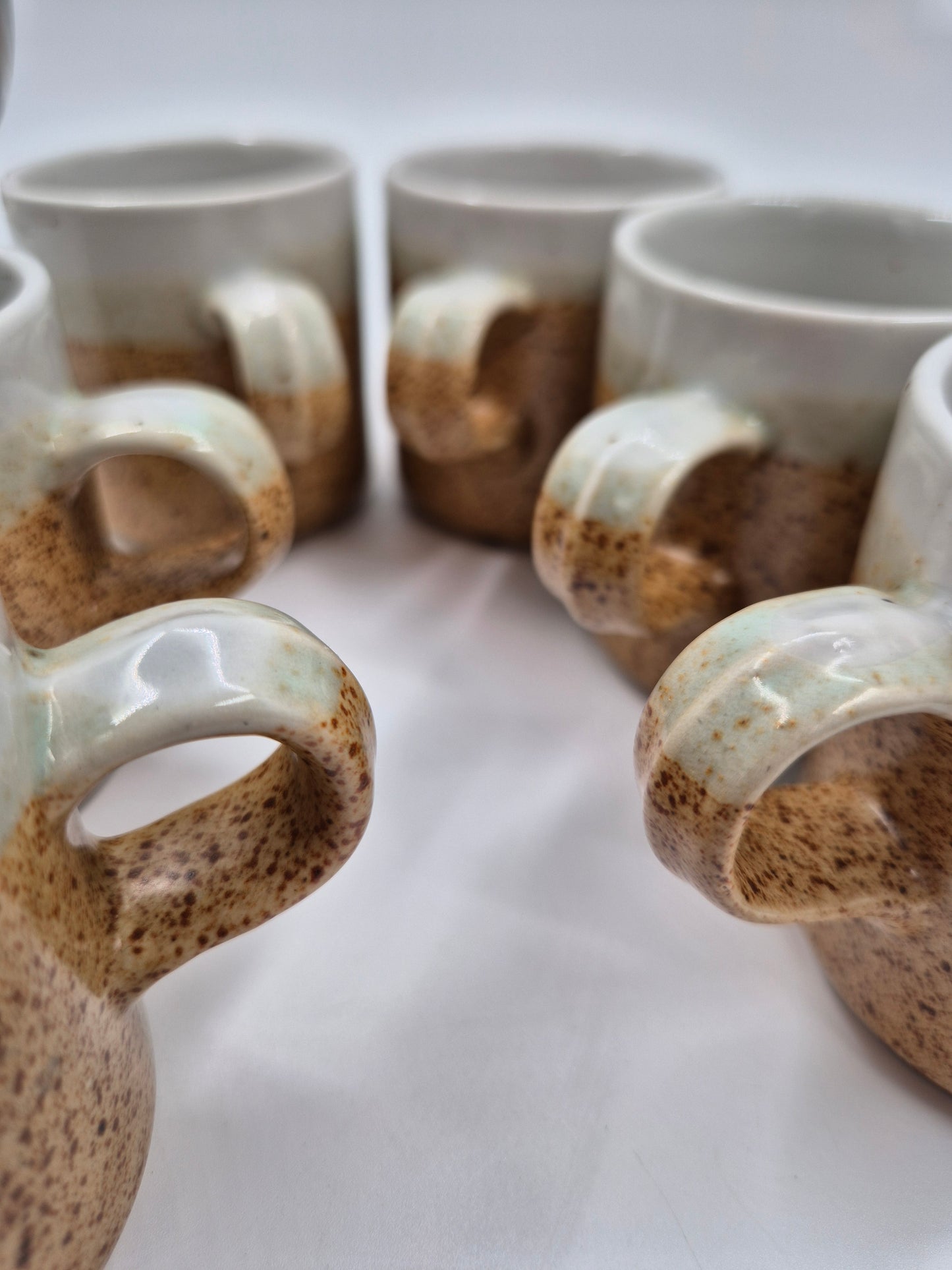 Set of Six Pentik Koivu Coffee Cup Trio