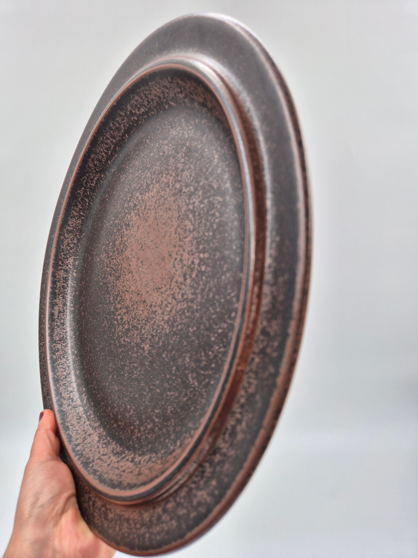 Arabia Ruska Large Serving Plate 33.5 cm – Finnish Vintage Stoneware