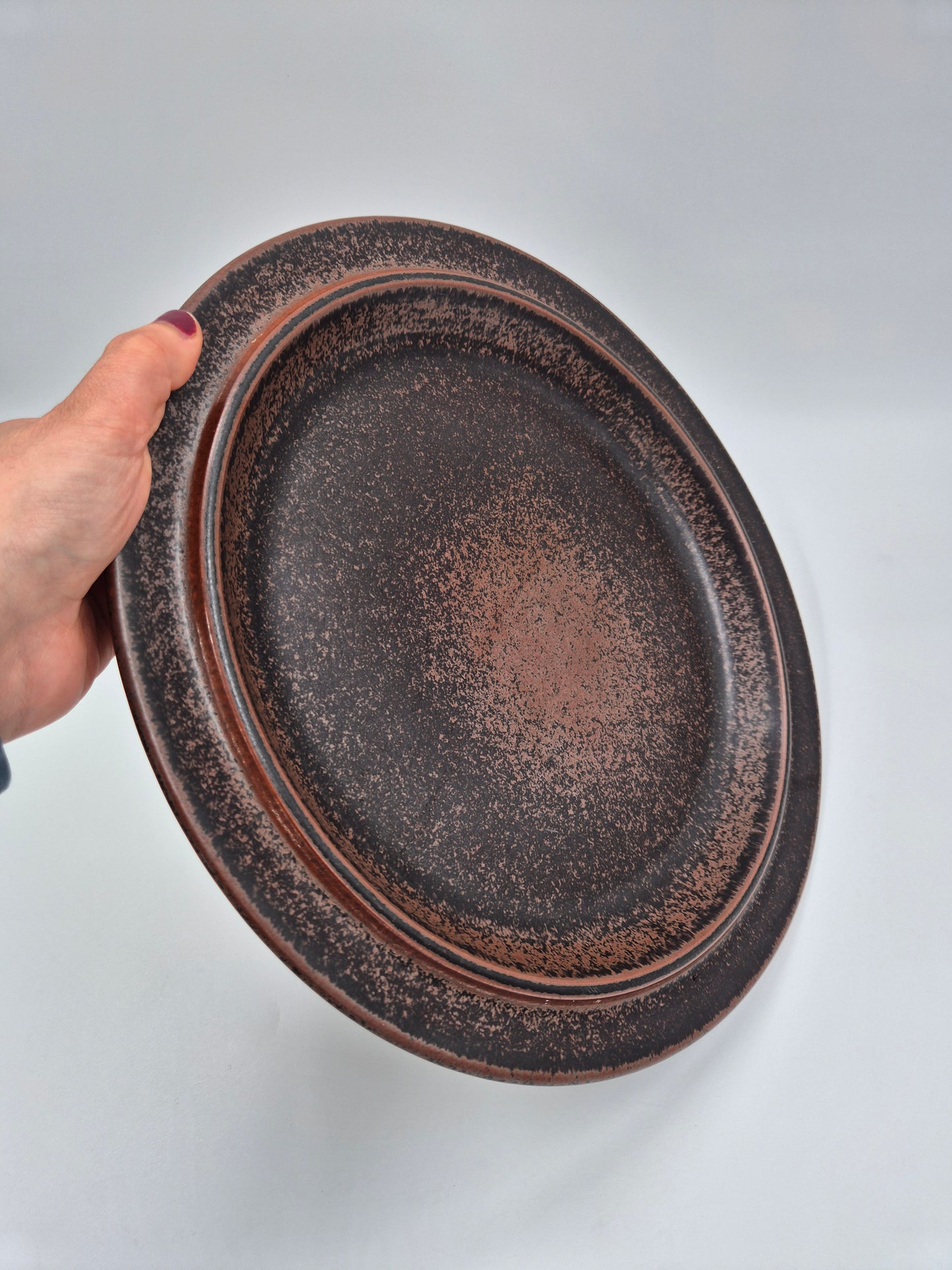 Arabia Ruska Large Serving Plate 33.5 cm – Finnish Vintage Stoneware