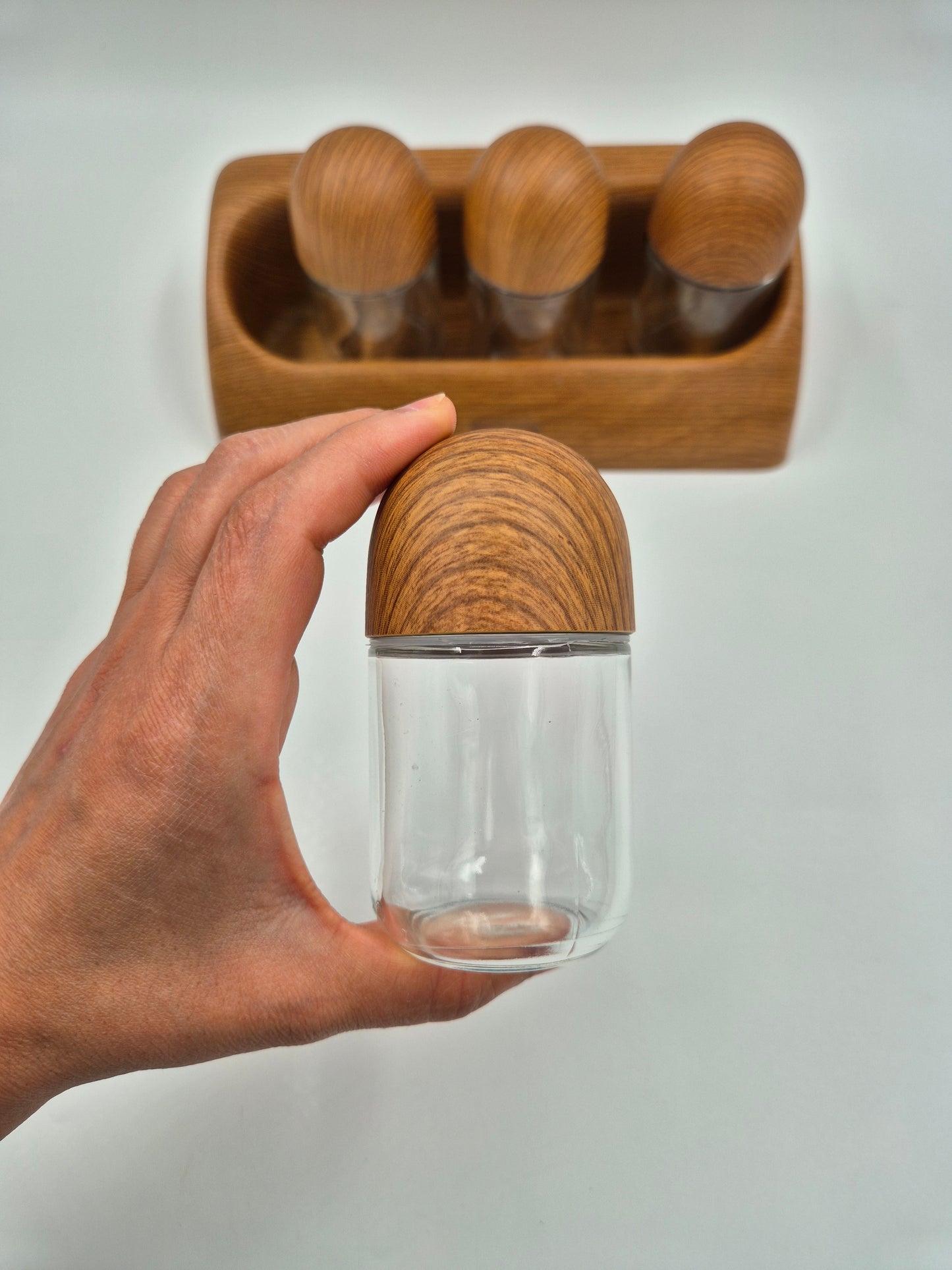 Vintage Robex Italy Spice Jar Set – Mid Century Italian Kitchen Storage