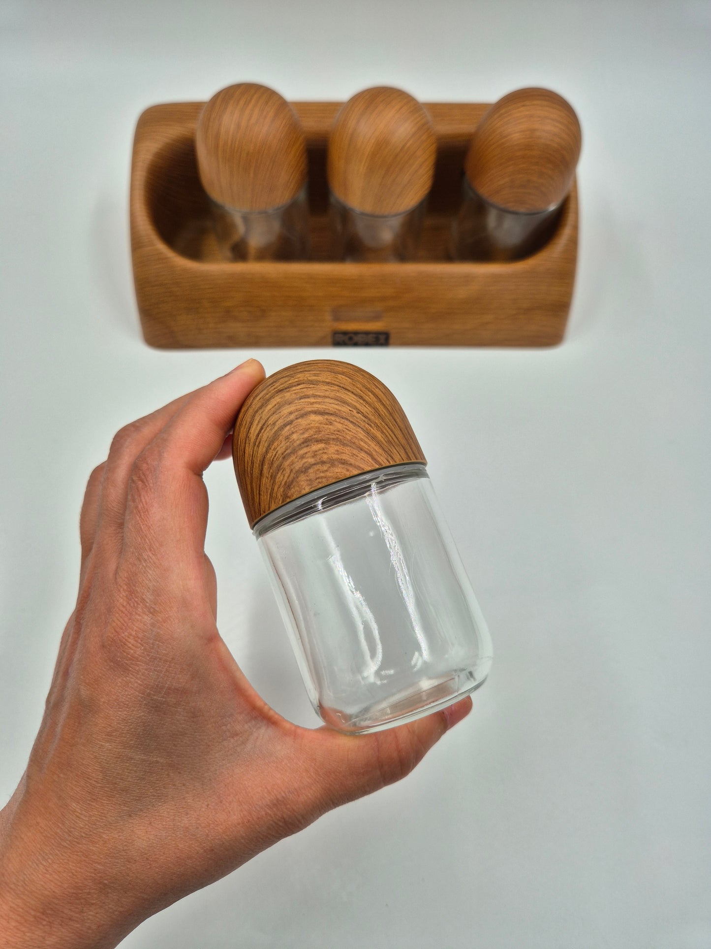 Vintage Robex Italy Spice Jar Set – Mid Century Italian Kitchen Storage