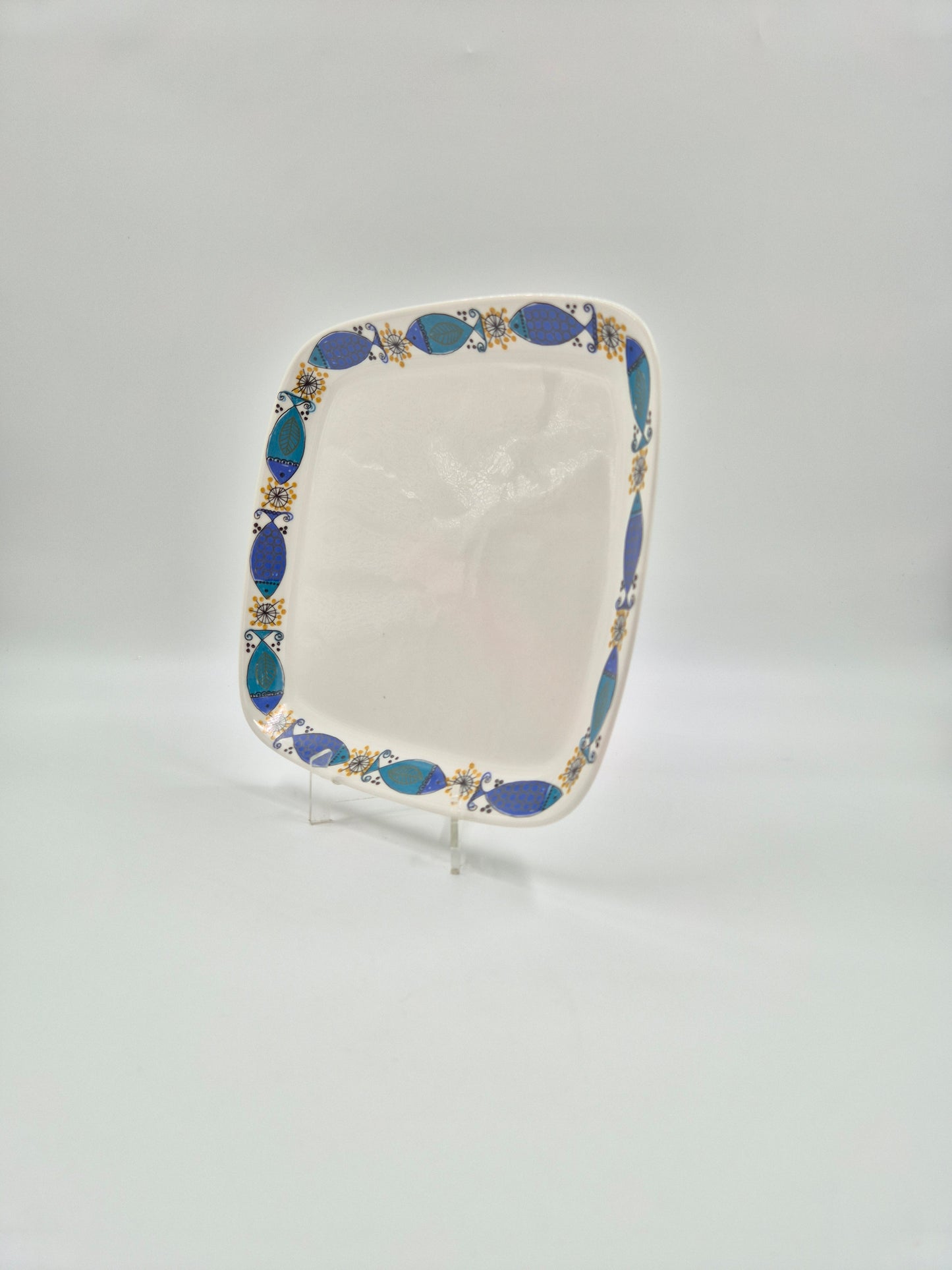 Vintage Figgjo Flint Clupea serveerbord – Turi Gramstad Design