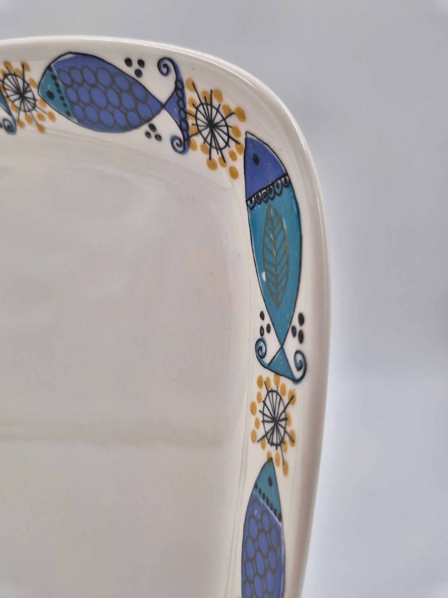 Vintage Figgjo Flint Clupea serveerbord – Turi Gramstad Design