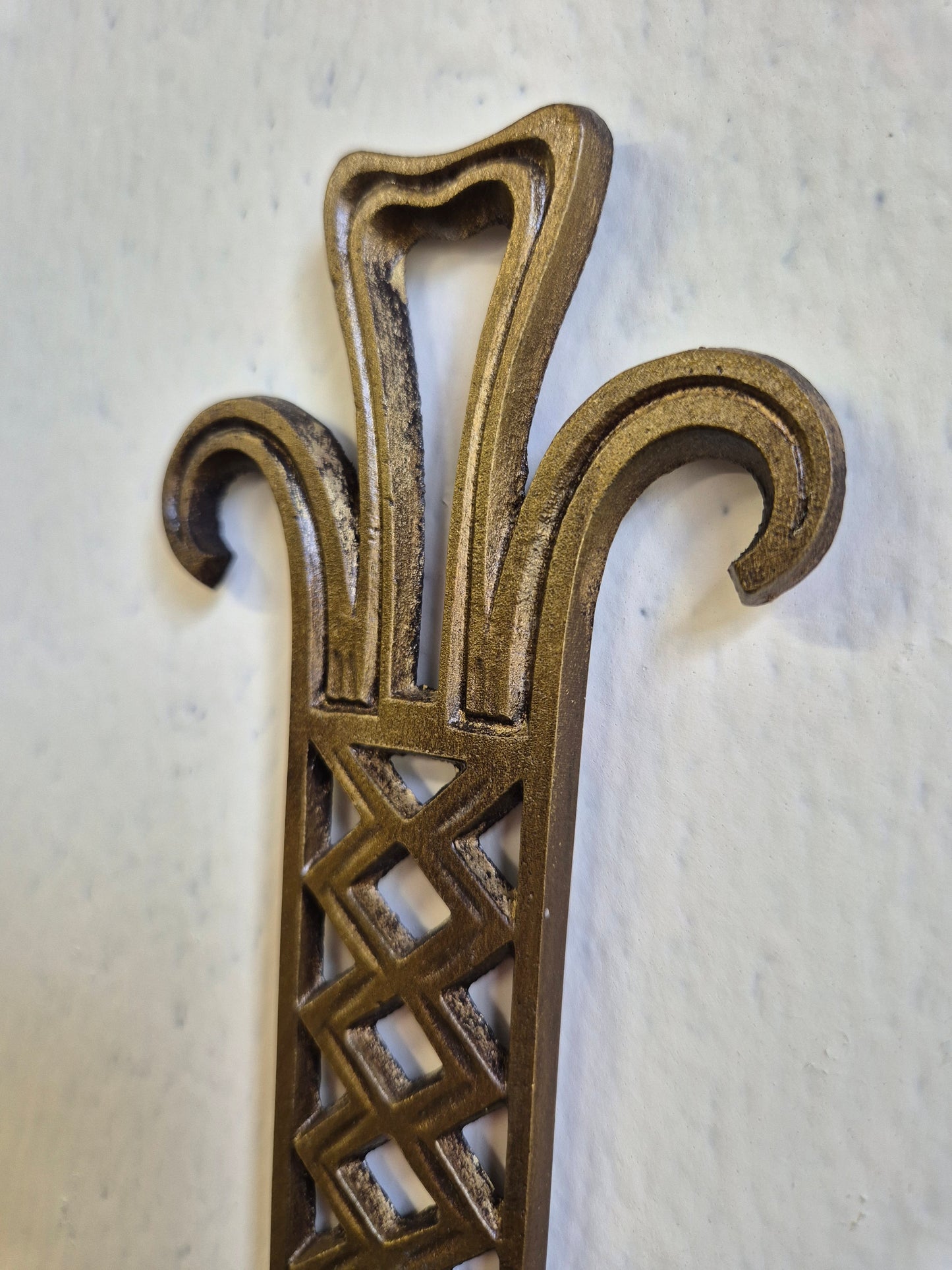 Pair of Vintage Brass Wall Candle Sconces