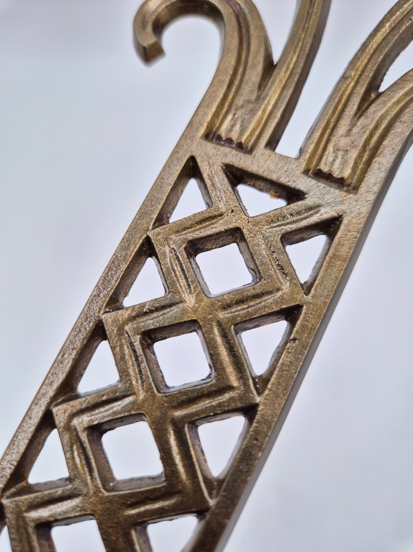 Pair of Vintage Brass Wall Candle Sconces