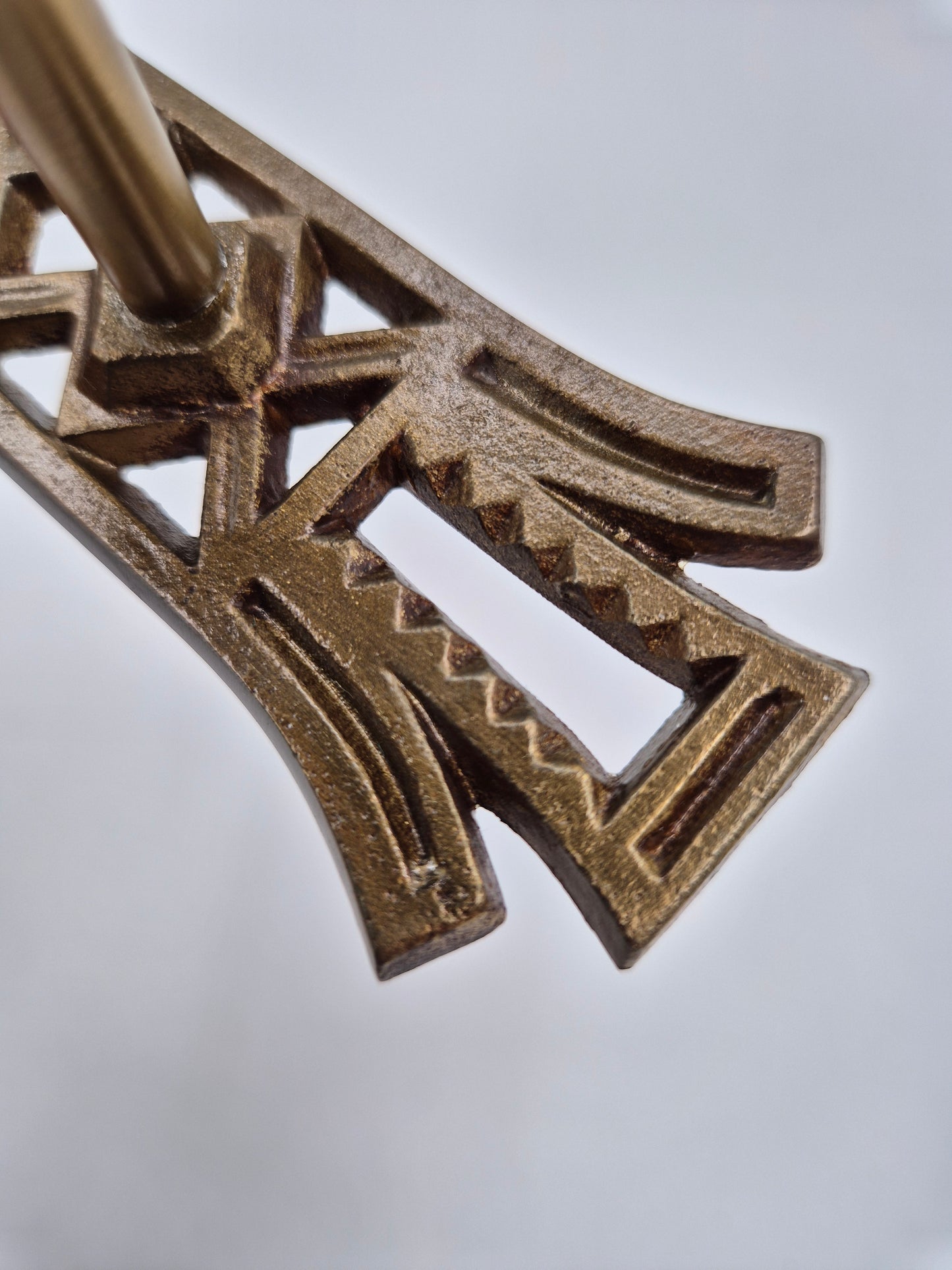 Pair of Vintage Brass Wall Candle Sconces