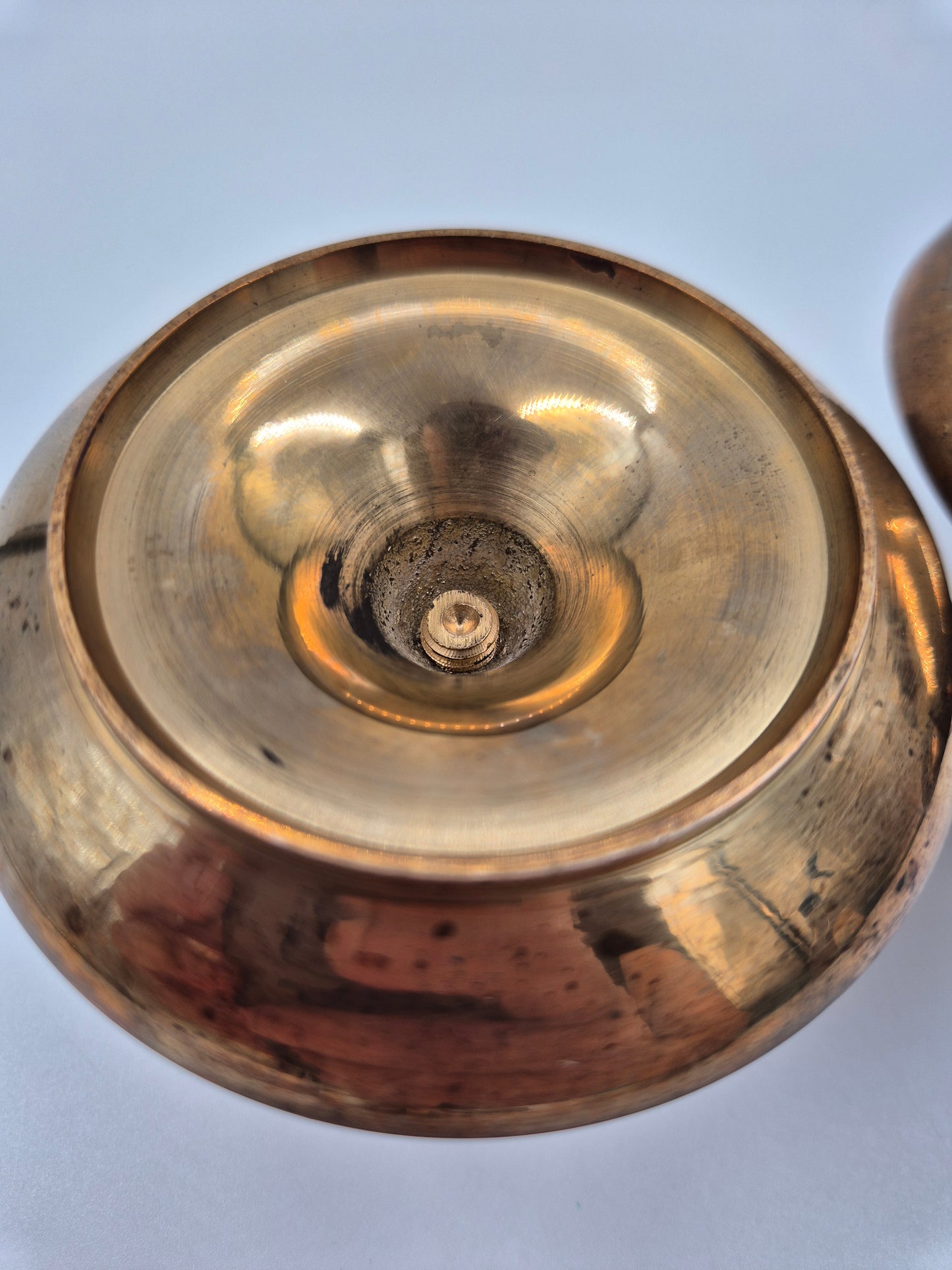 Pair of Vintage Brass Candle Holders