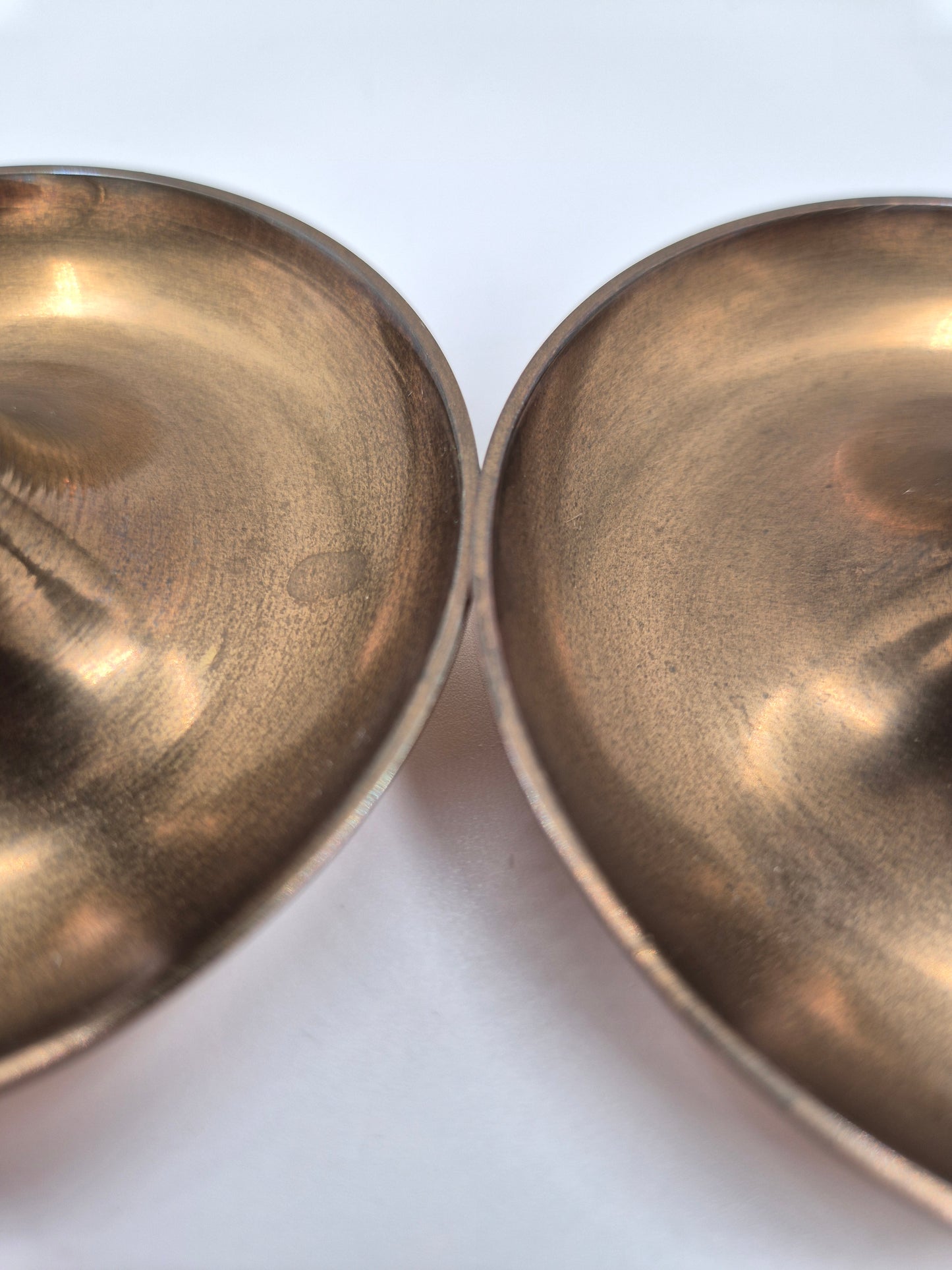 Pair of Vintage Brass Candle Holders