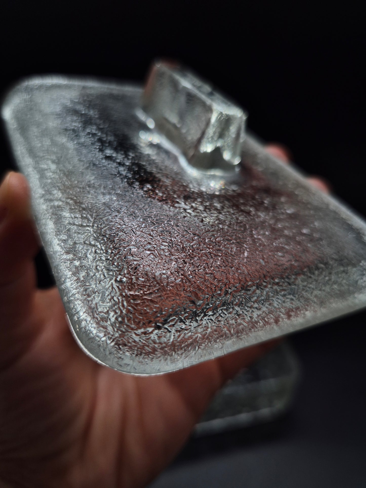 1950 Vintage English Butter Dish with Lid
