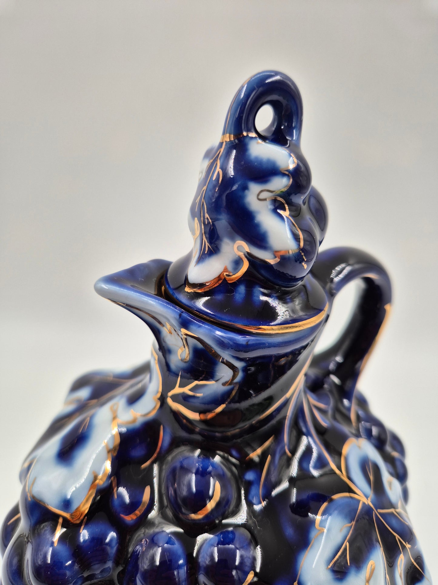 Lomonosov Porcelain Wine Carafe, Made in USSR