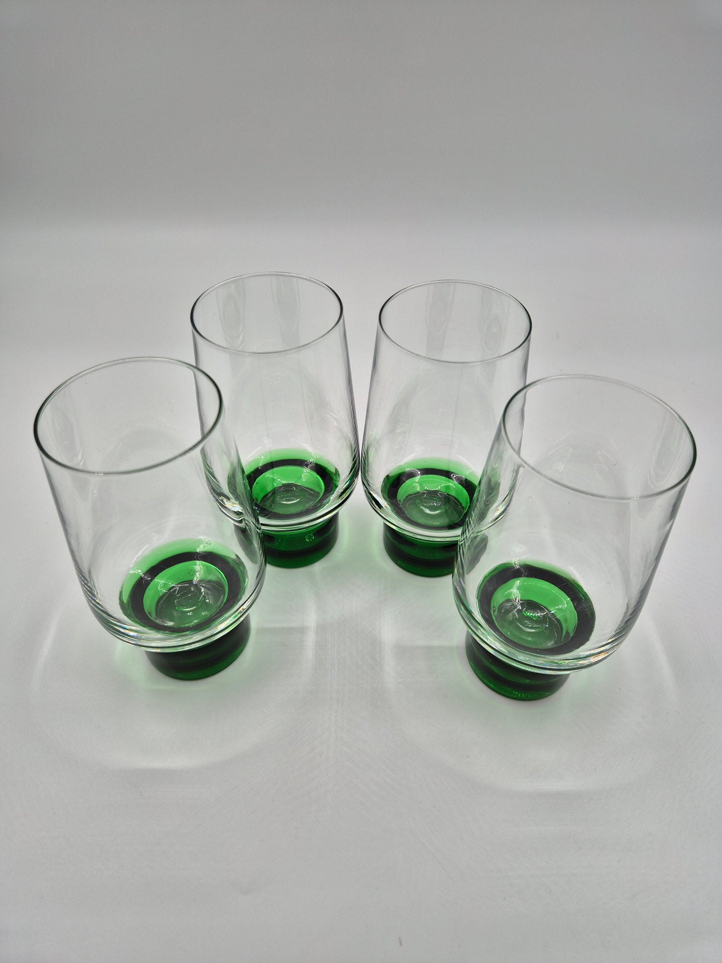 Set of 4 Vintage France Drinking Glasses