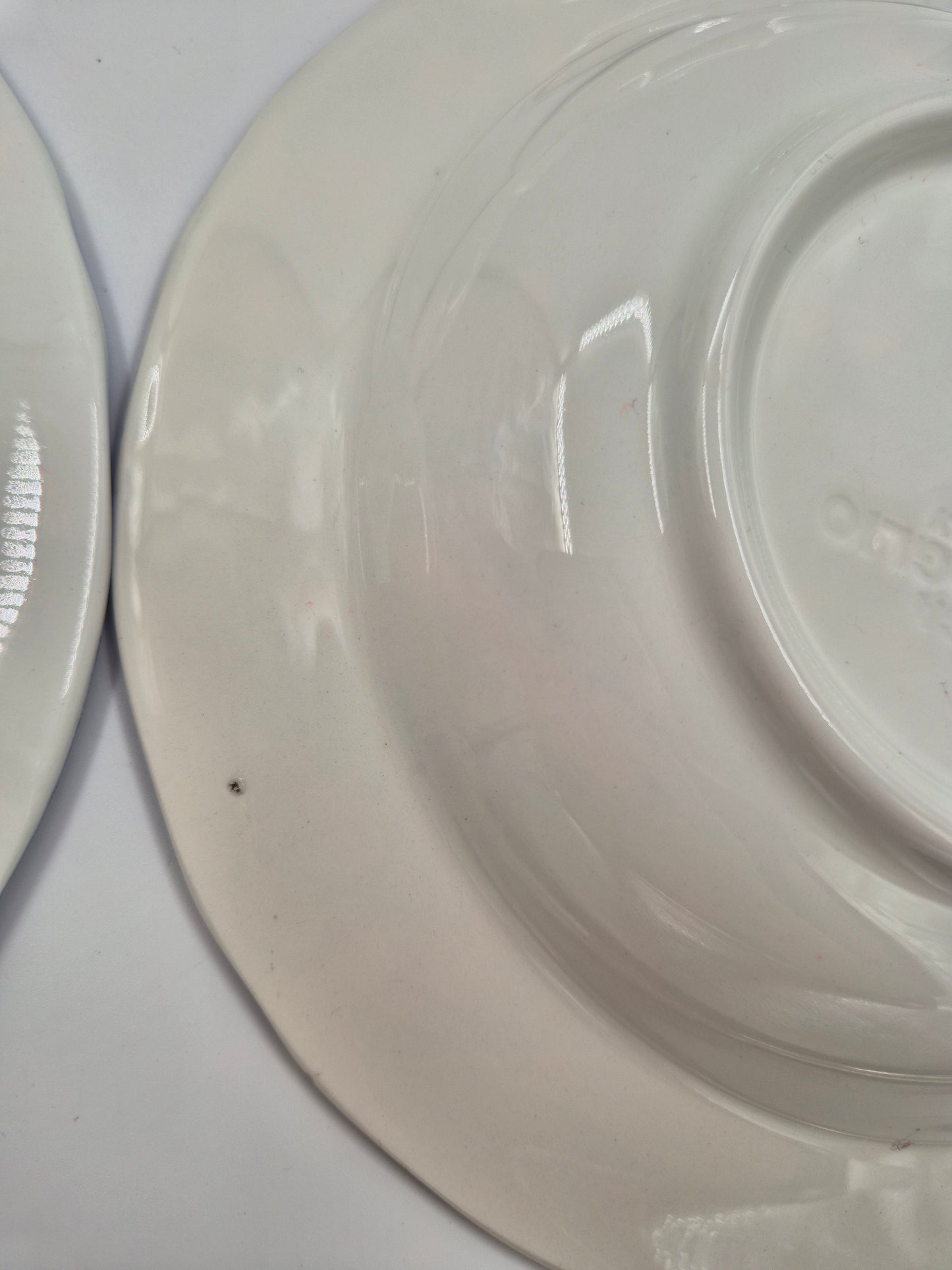 Set of 6 Ceramica Quadrifoglio Soup Plates
