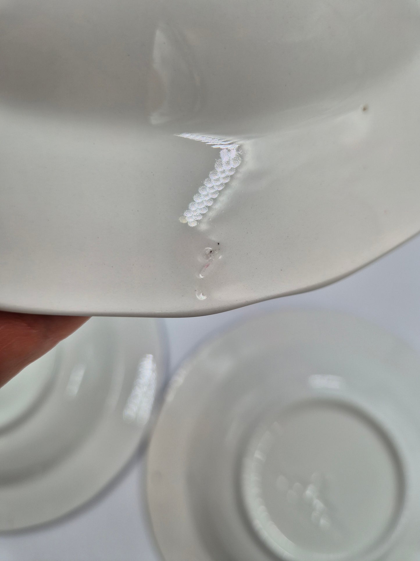 Set of 6 Ceramica Quadrifoglio Soup Plates