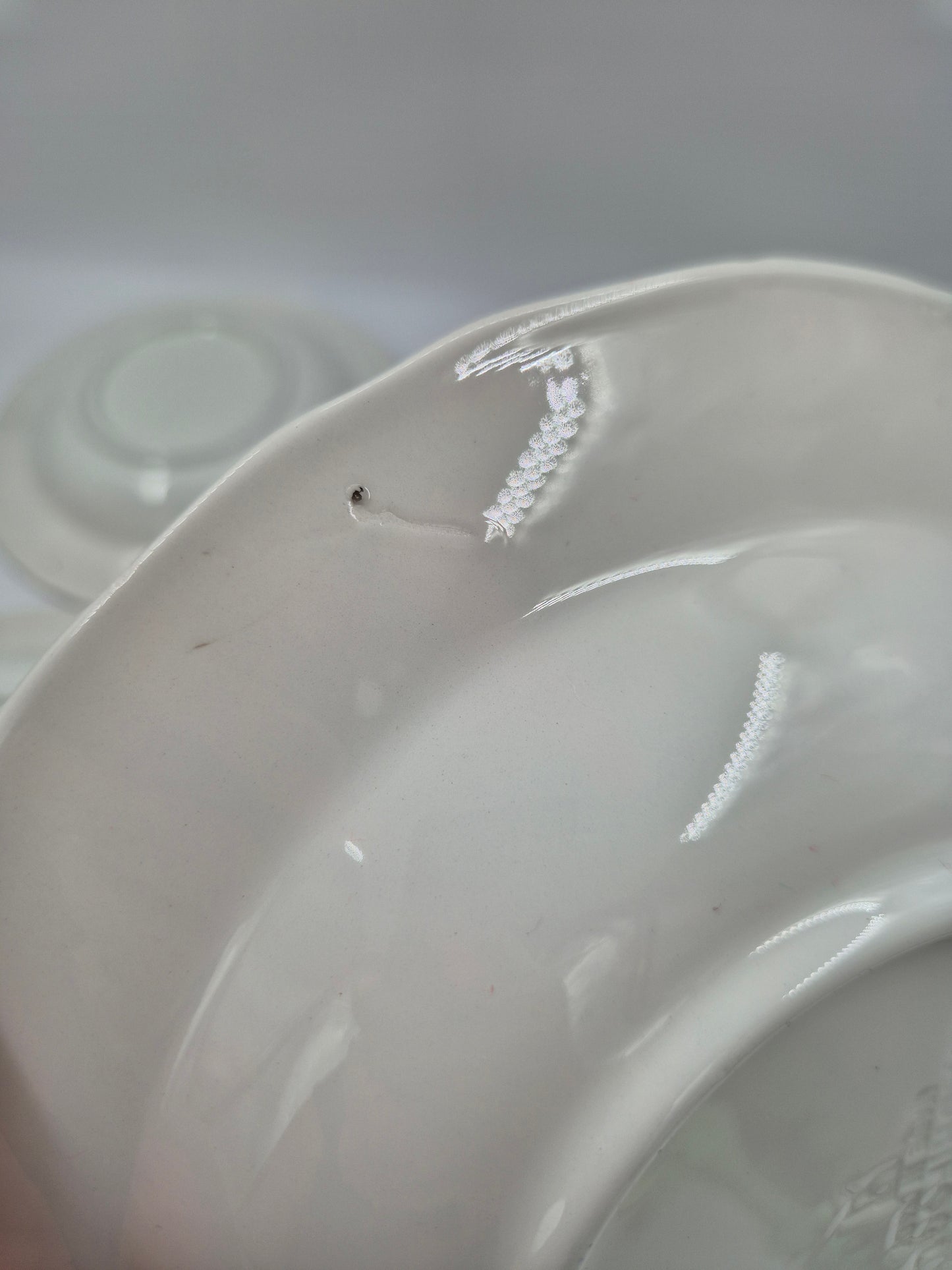 Set of 6 Ceramica Quadrifoglio Soup Plates