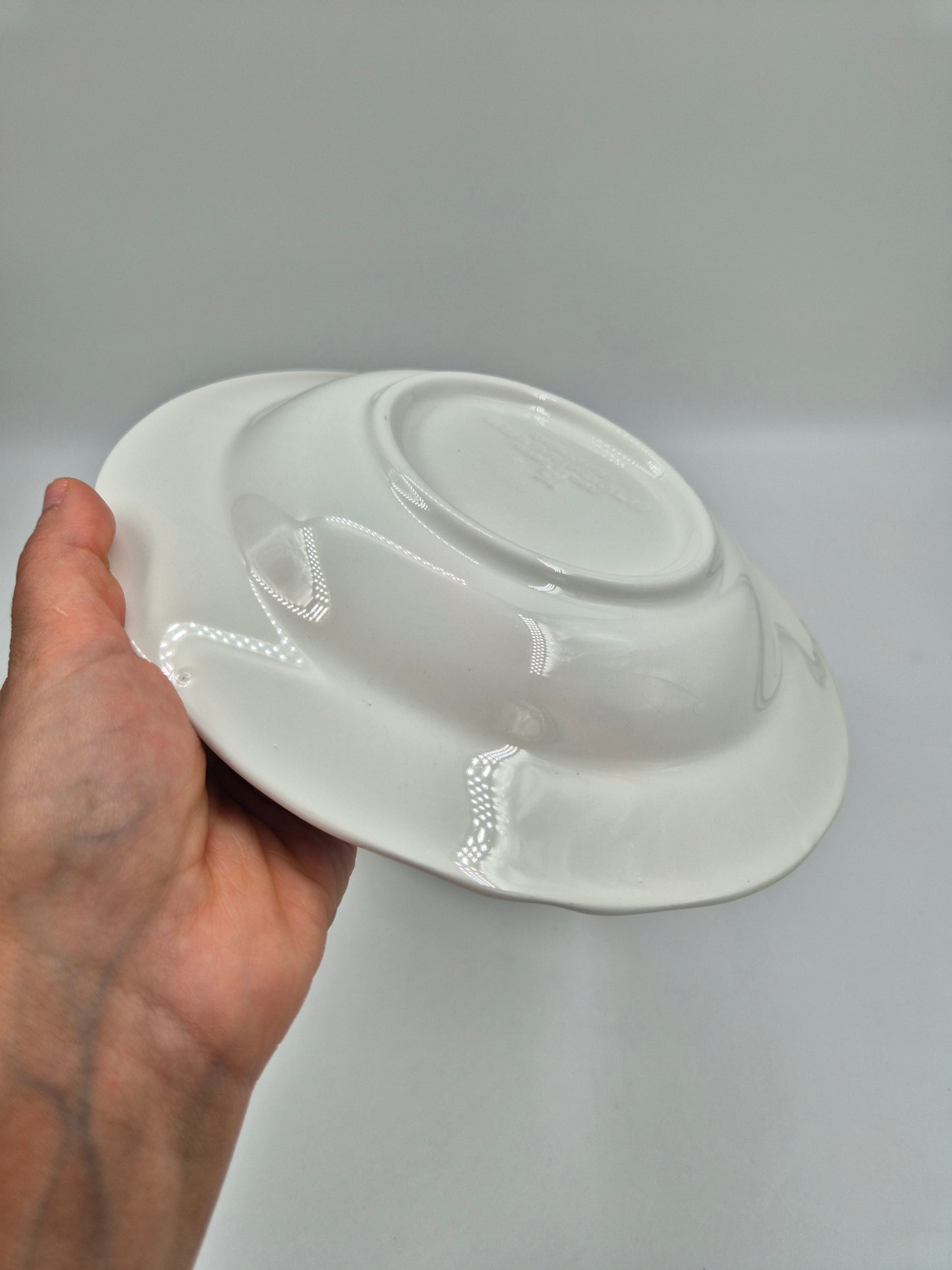 Set of 6 Ceramica Quadrifoglio Soup Plates