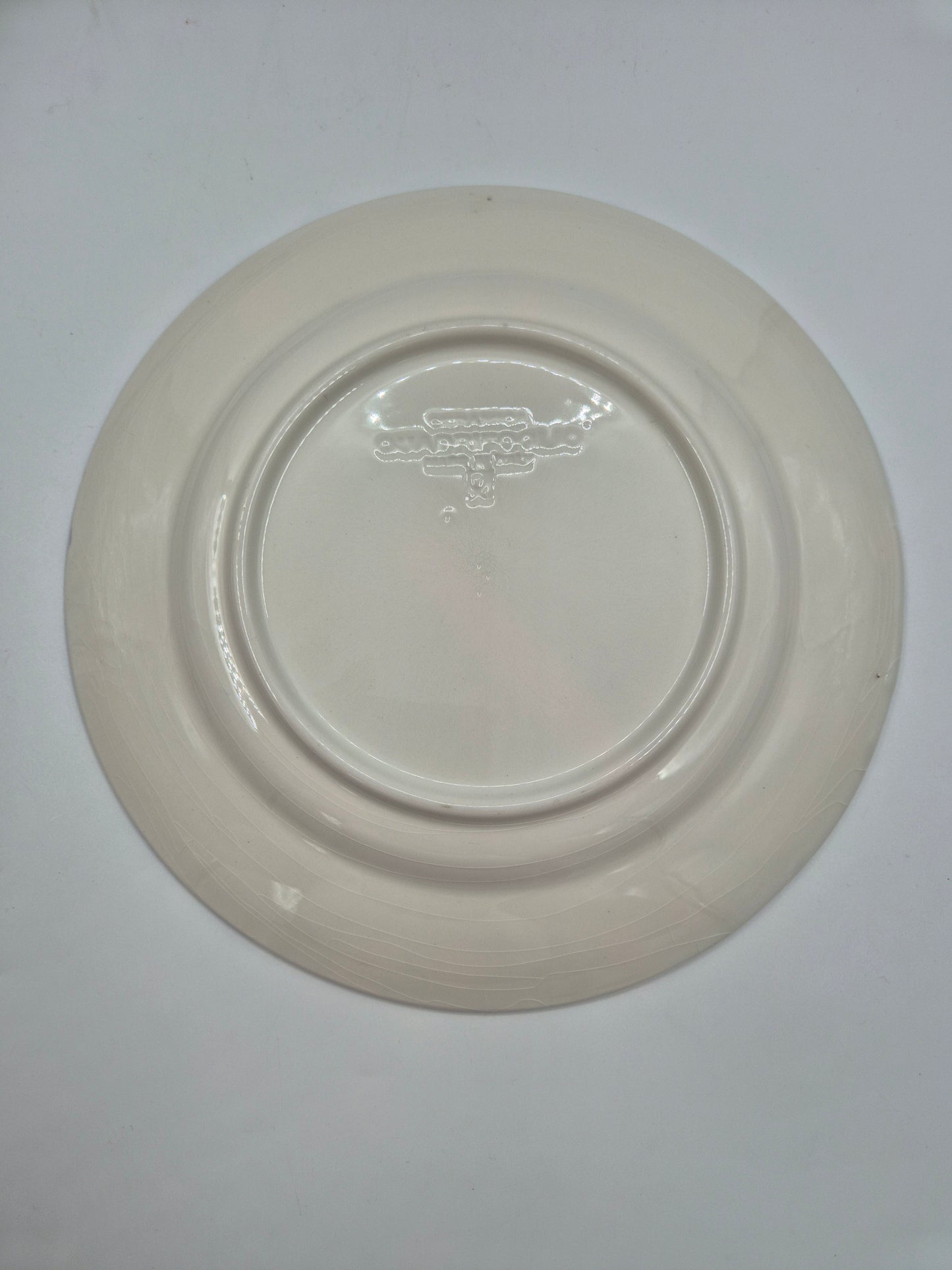 Set of 6 Ceramica Quadrifoglio Dinner Plates