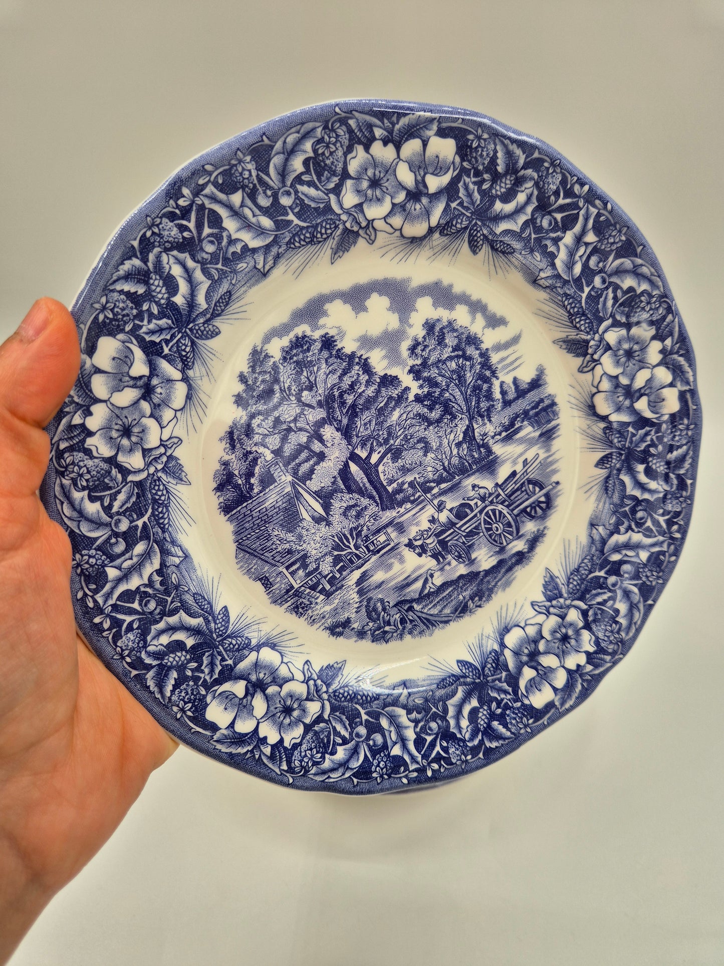 Set of 6 Ceramica Quadrifoglio Salad Plates