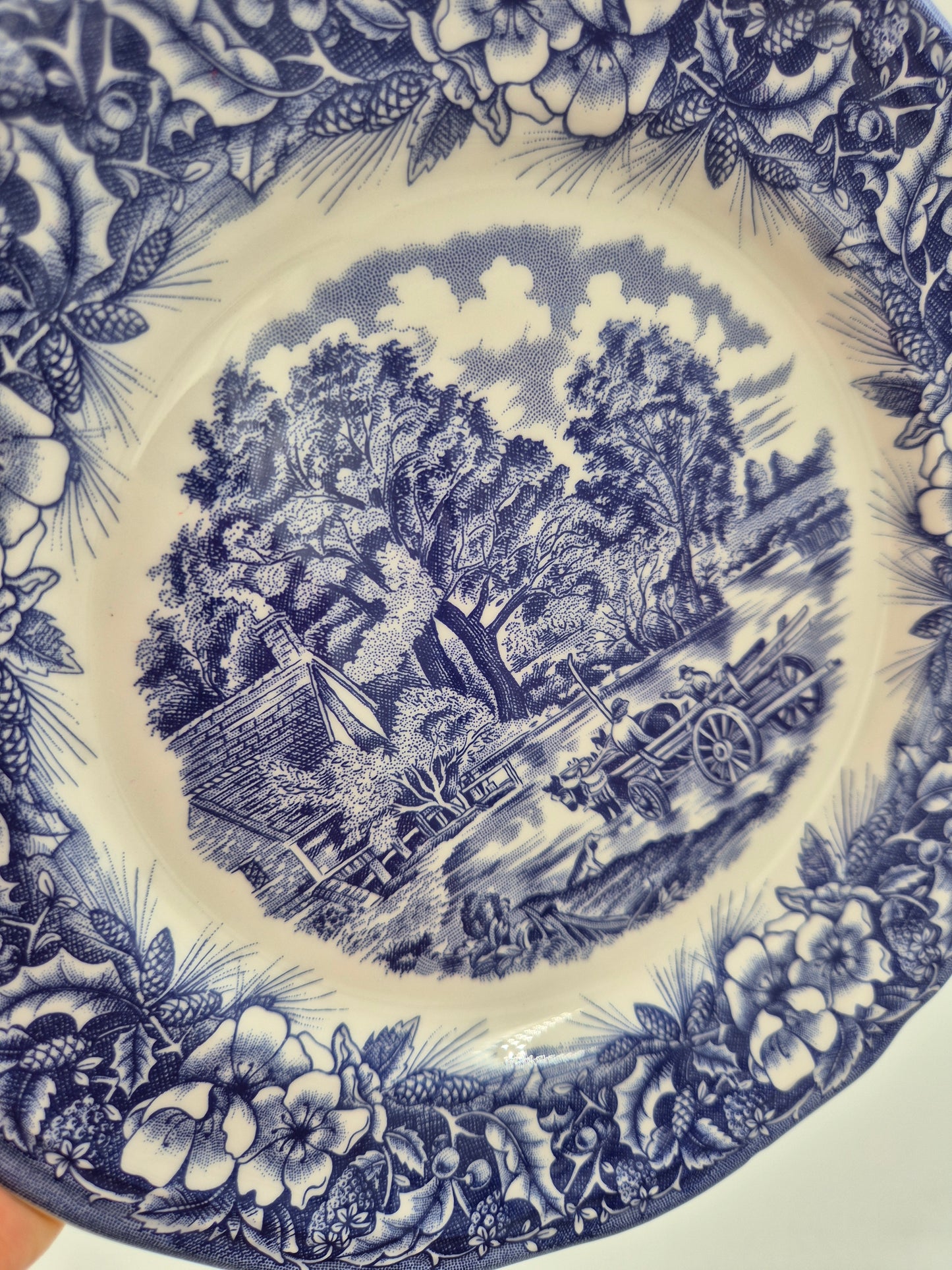 Set of 6 Ceramica Quadrifoglio Salad Plates