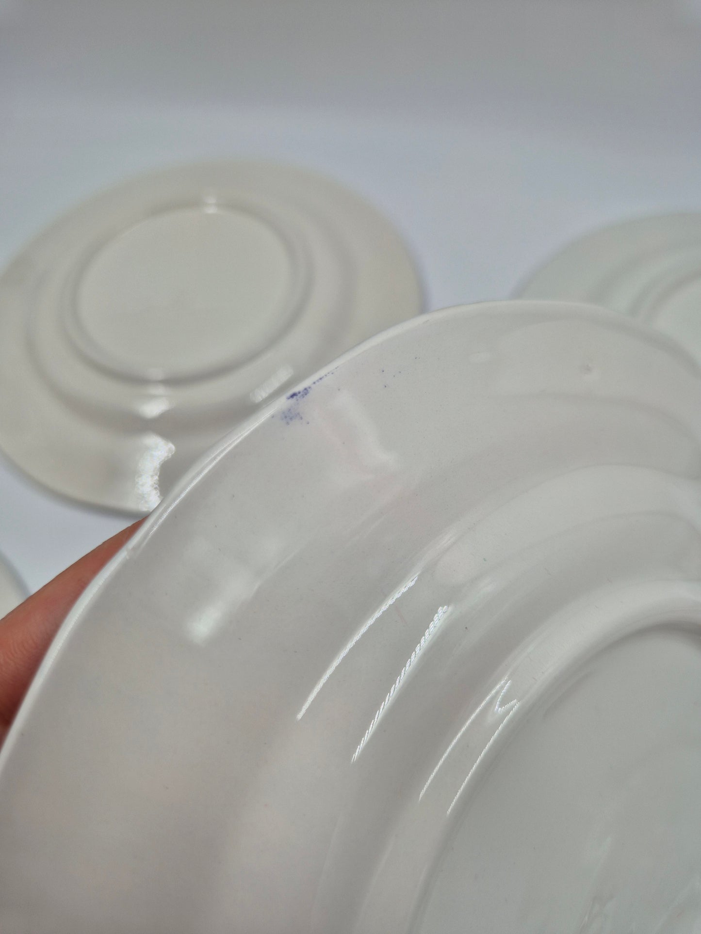 Set of 6 Ceramica Quadrifoglio Salad Plates