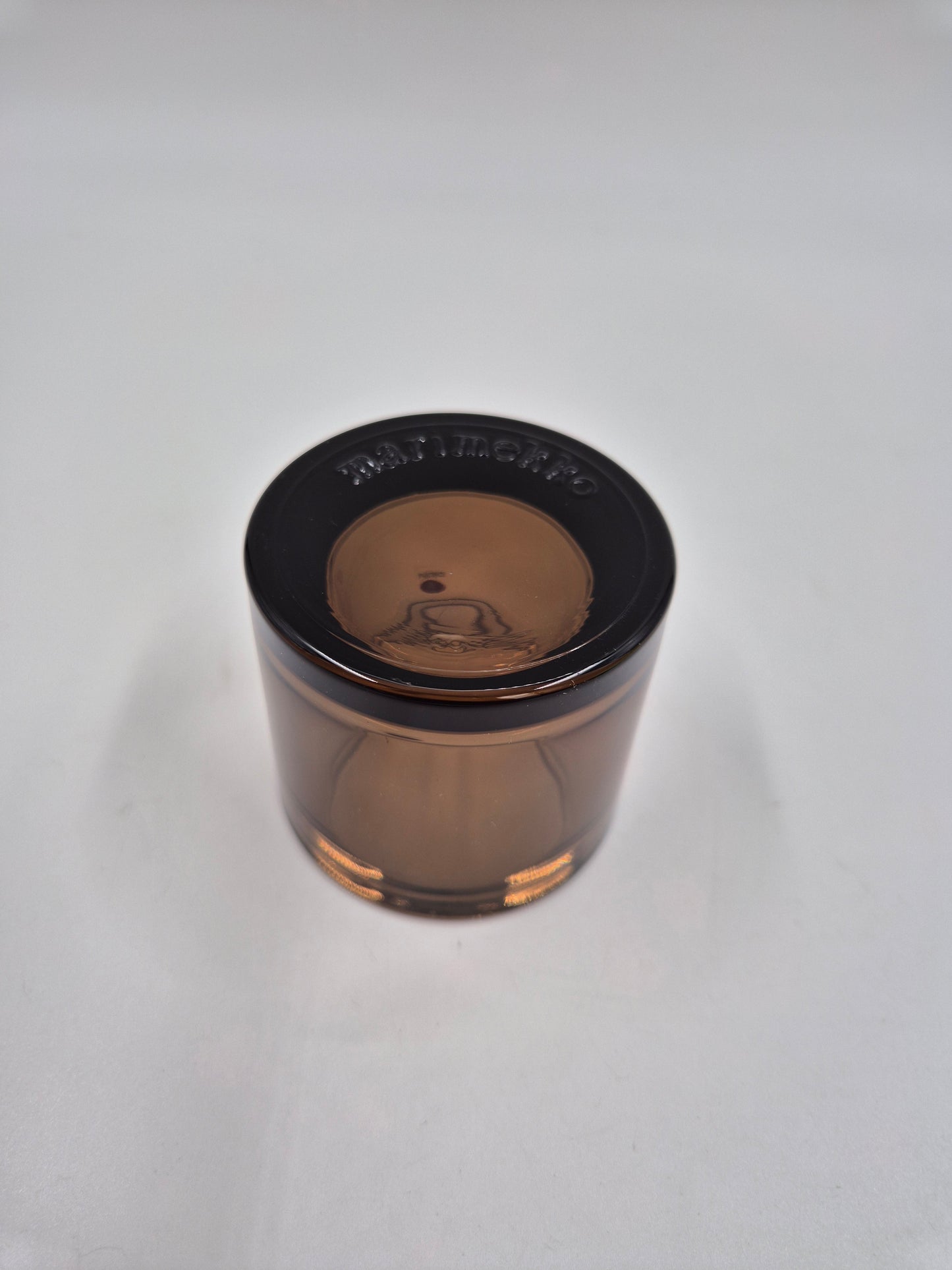Vintage Iittala Kivi Candle Holder Sand (Hiekka) | Finnish Design by Heikki Orvola | Scandinavian Glass Tealight Holder