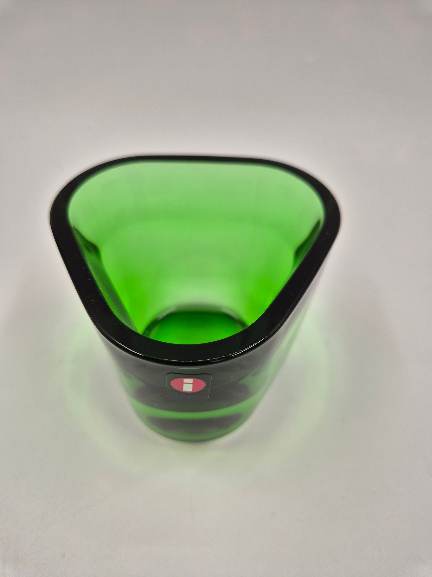 Iittala Tris Green Candle Holder | Alfredo Häberli Design | Finnish Glass Tealight Votive | Scandinavian Decor