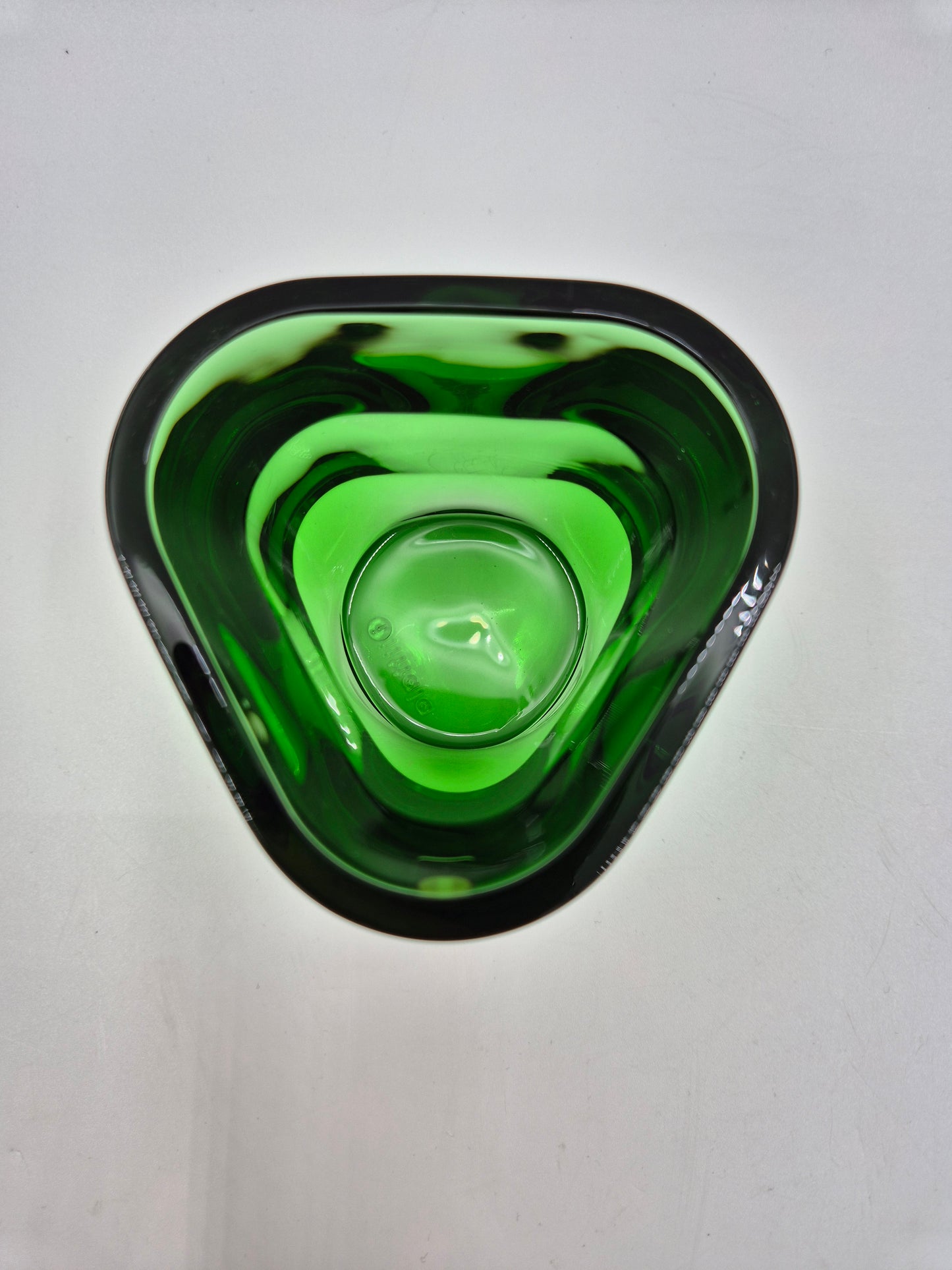 Iittala Tris Green Candle Holder | Alfredo Häberli Design | Finnish Glass Tealight Votive | Scandinavian Decor
