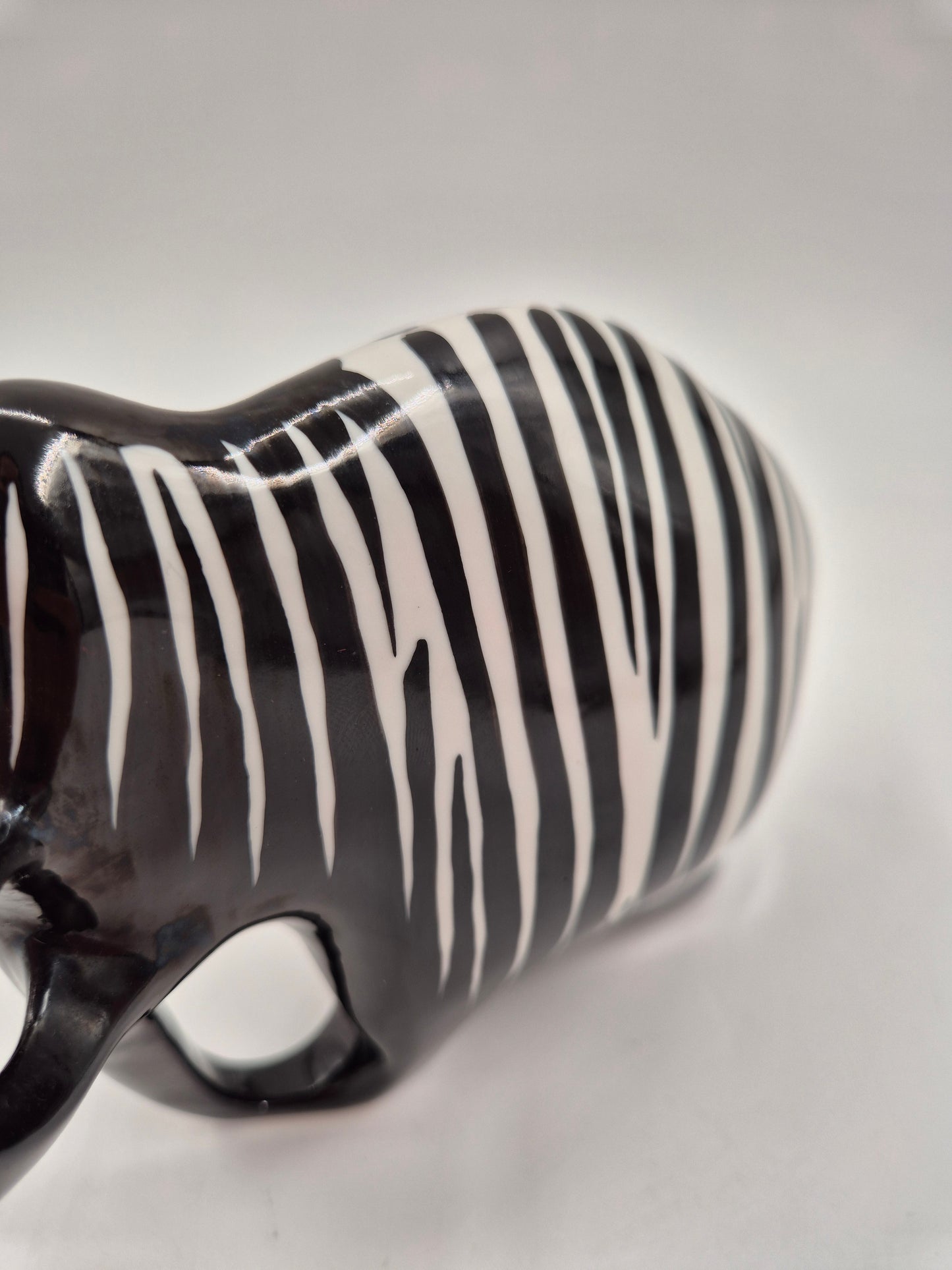 Vintage Lubomir Tomaszewski Mammoth Figurine by Ćmielów | Mid-Century Modern Polish Porcelain Sculpture 15 cm