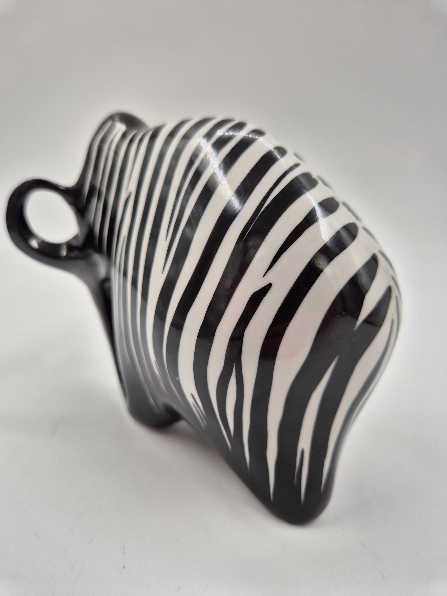 Vintage Lubomir Tomaszewski Mammoth Figurine by Ćmielów | Mid-Century Modern Polish Porcelain Sculpture 15 cm