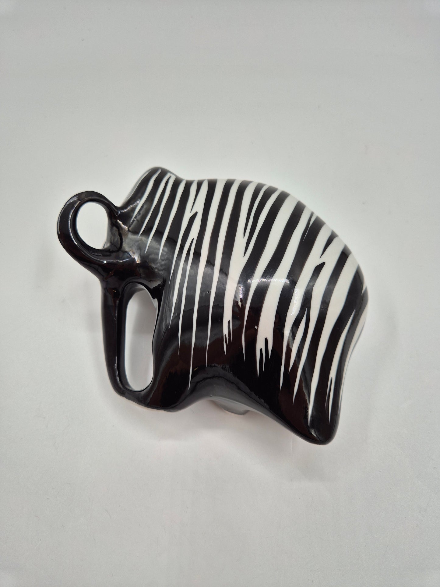 Vintage Lubomir Tomaszewski Mammoth Figurine by Ćmielów | Mid-Century Modern Polish Porcelain Sculpture 15 cm