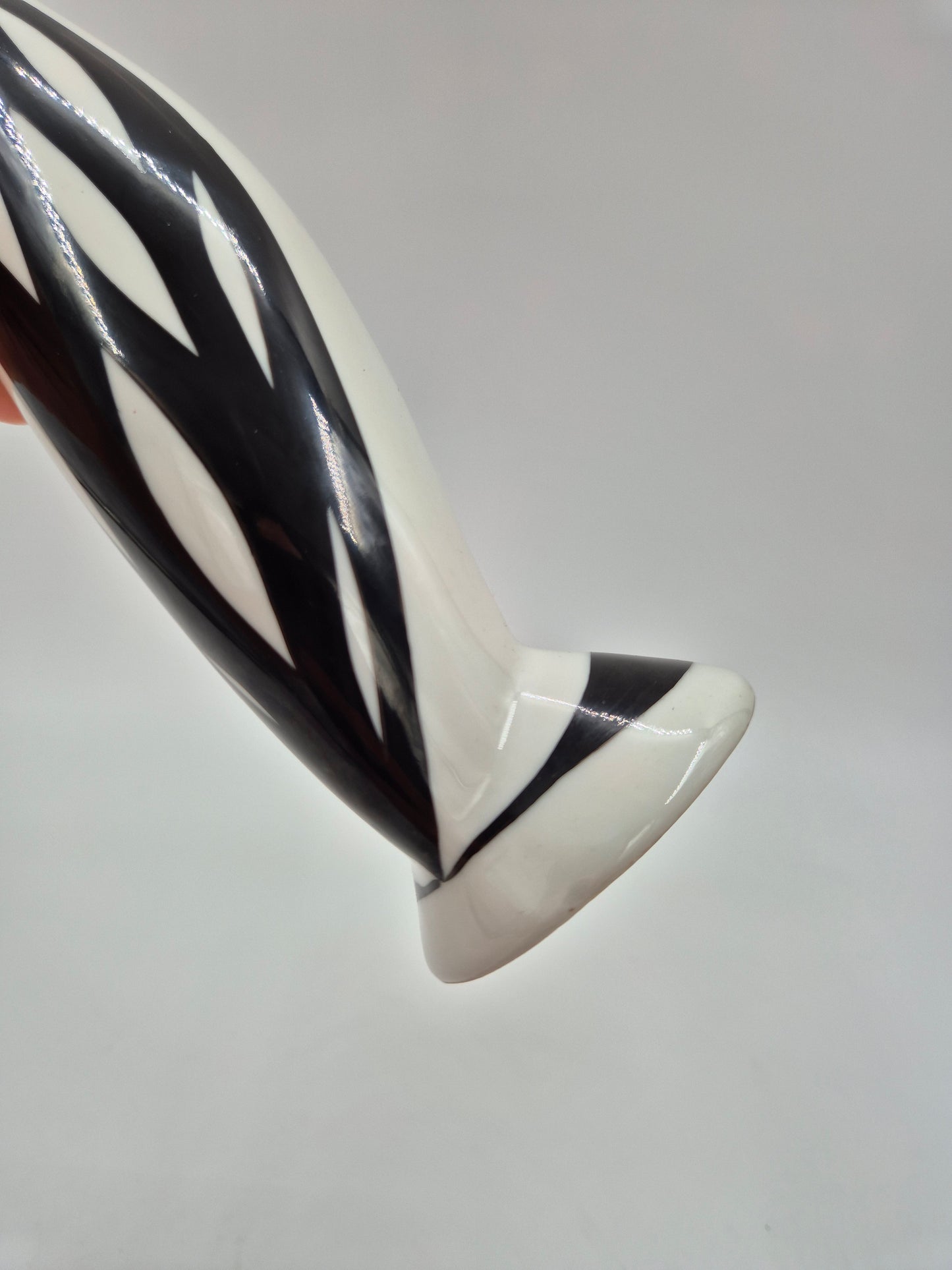 Mieczysław Naruszewicz "Uikku" Porcelain Bird Figurine for Wawel | Hand Painted Polish Mid-Century Sculpture | 28 cm Vintage Art Object