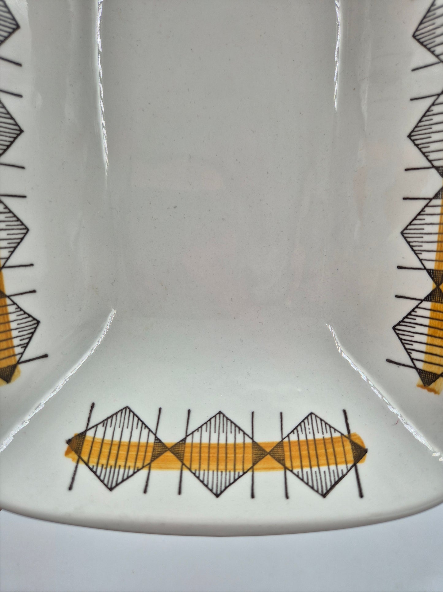 Pair of Rörstrand City Serving Dishes by Olle Alberius – Vintage Swedish Porcelain Bowls 15.5 × 21 cm
