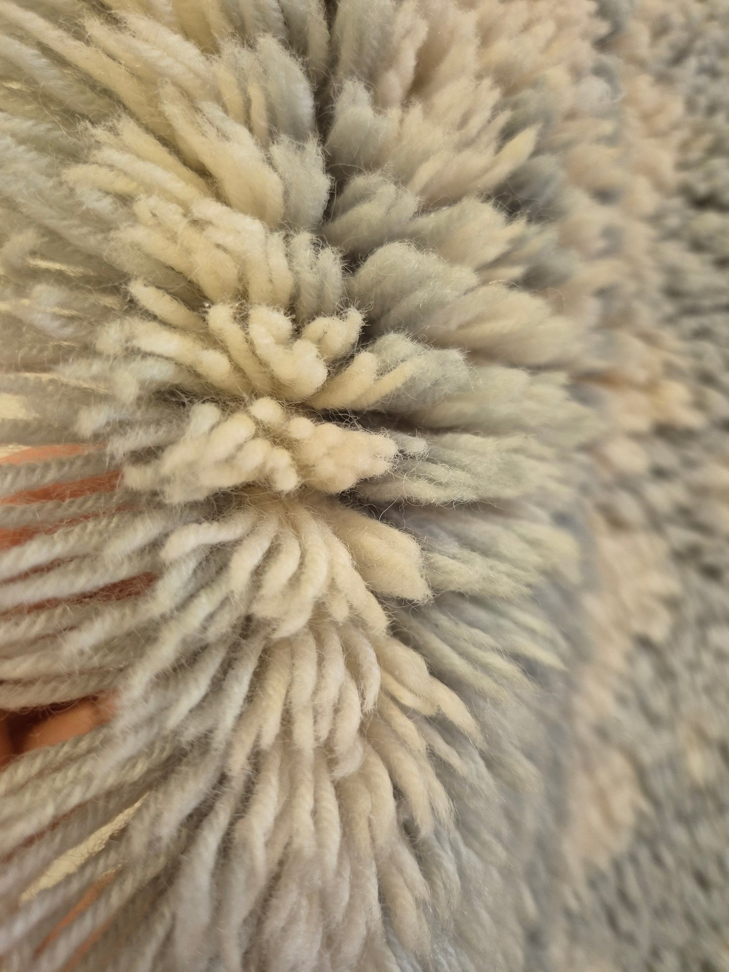 Wall Rug , Kirsti Ilvessalo "Linnunrata"  | Finnish Mid Century Wall Hanging | Scandinavian Wool Textile Art | 90 x 135 cm