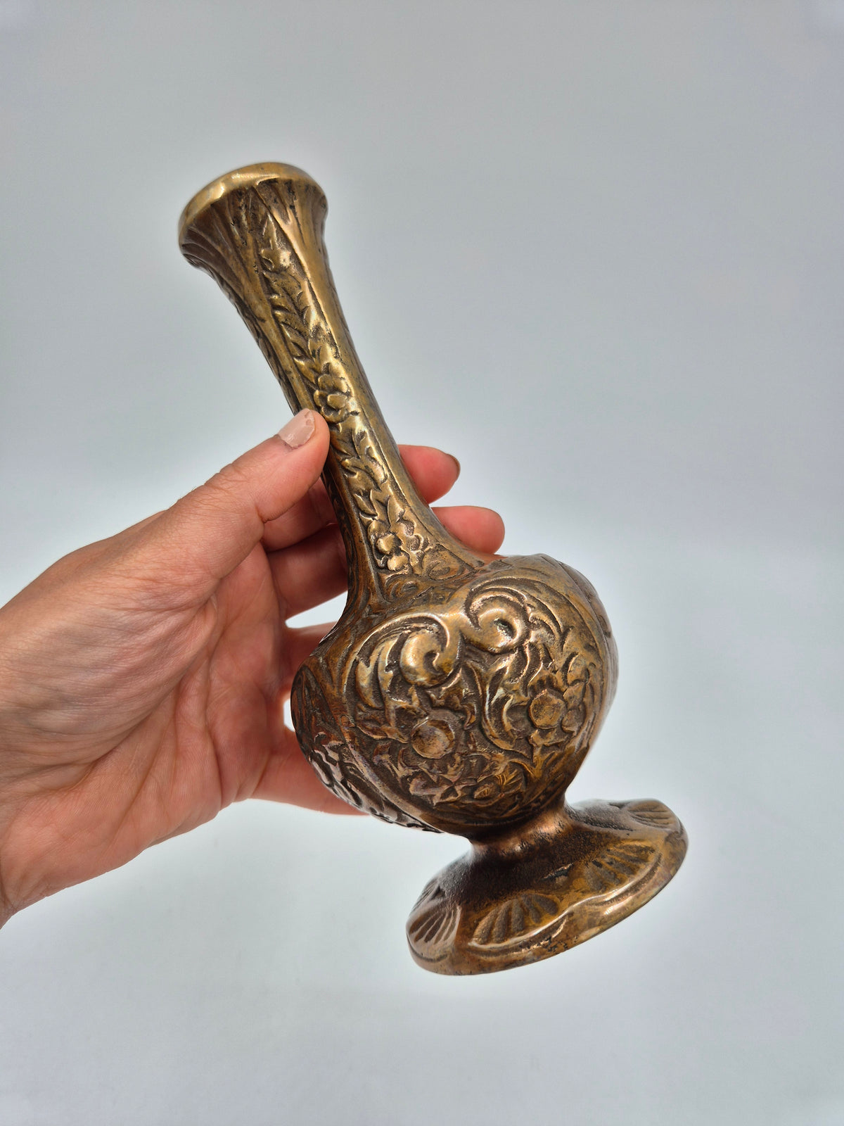 Vintage Brass Vase