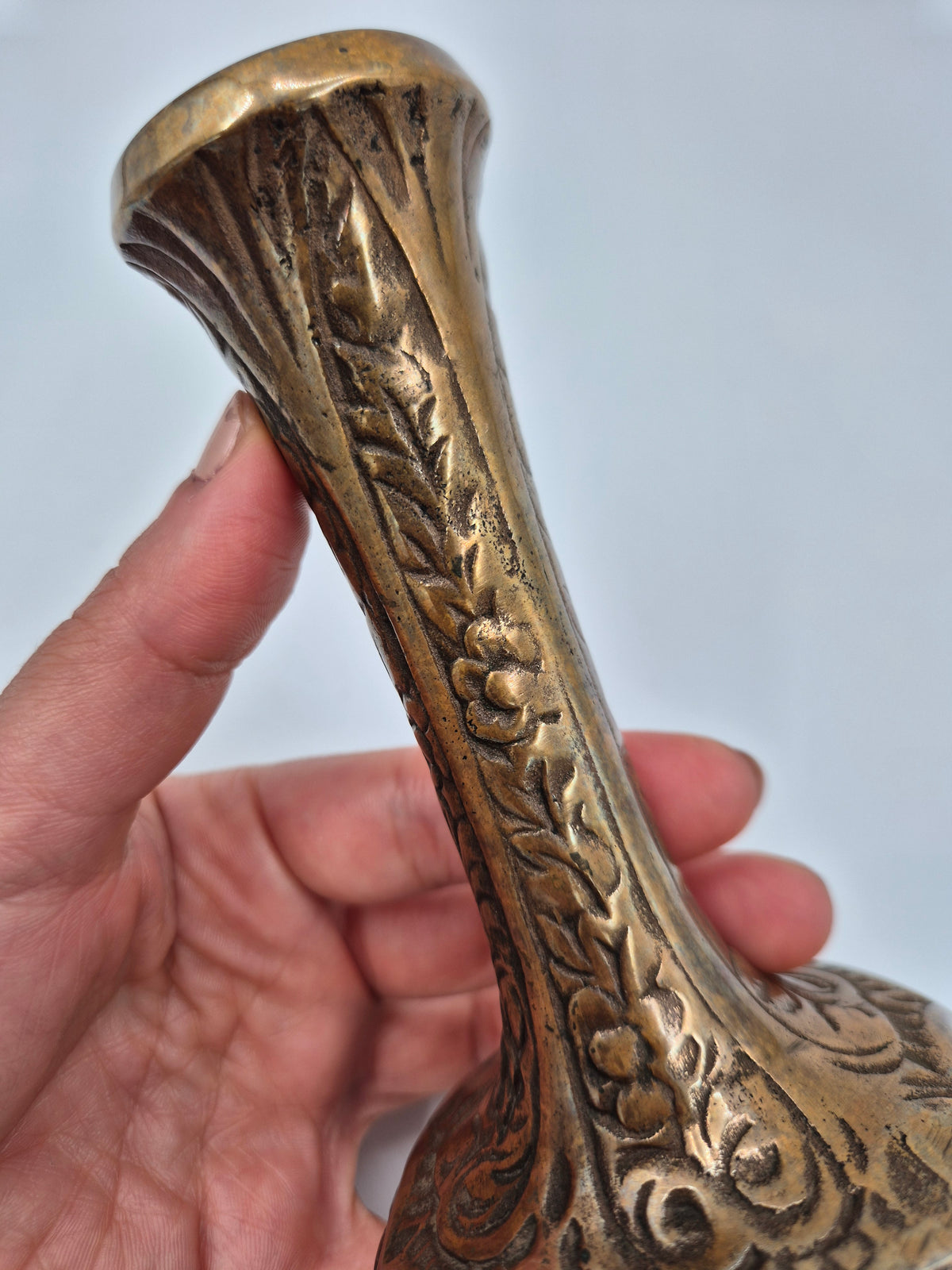 Vintage Brass Vase