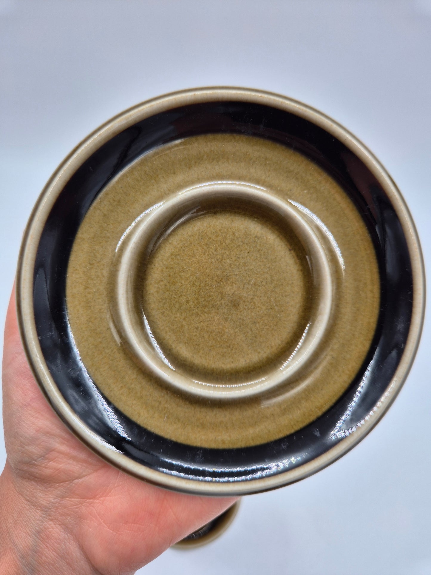 Arabia Kosmos Coffee Cup Set | Ulla Procopé & Gunvor Olin-Grönqvist | Finnish Vintage Stoneware