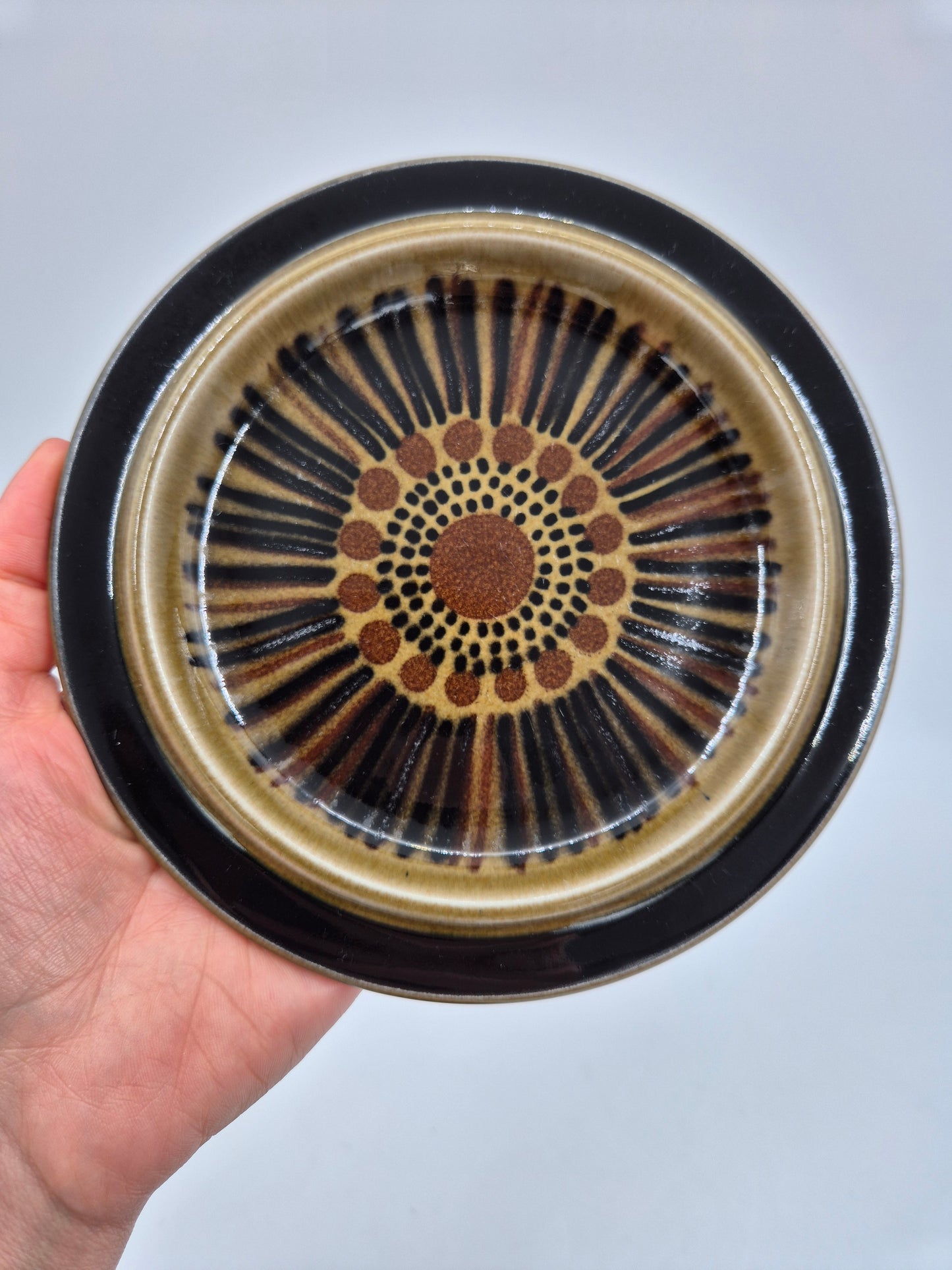 Arabia Kosmos Coffee Cup Set | Ulla Procopé & Gunvor Olin-Grönqvist | Finnish Vintage Stoneware