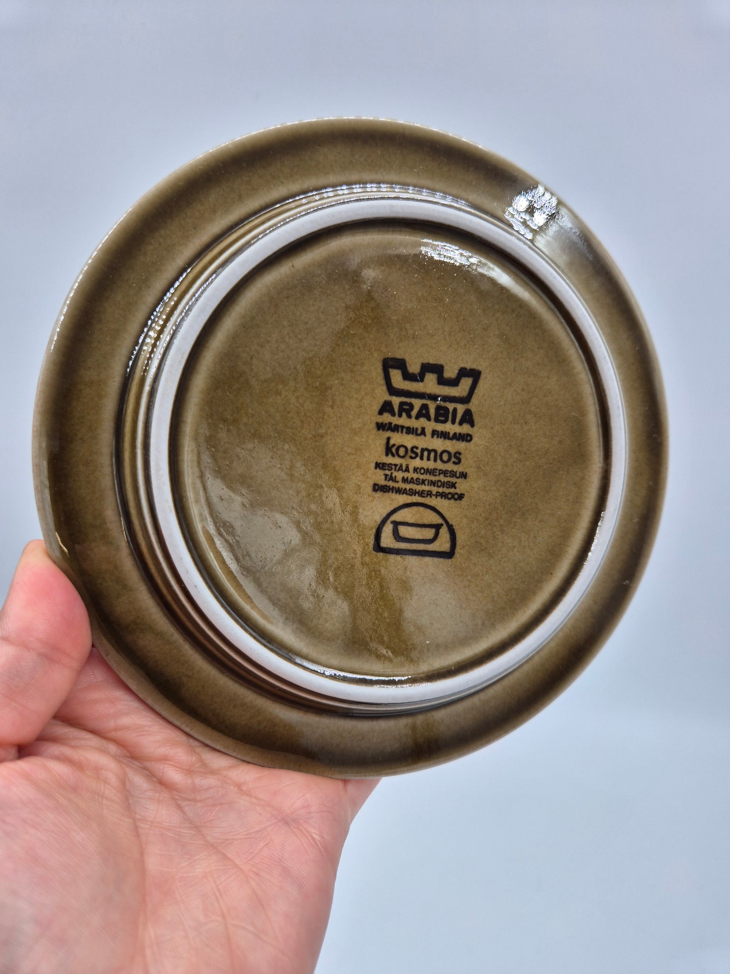 Arabia Kosmos Coffee Cup Set | Ulla Procopé & Gunvor Olin-Grönqvist | Finnish Vintage Stoneware
