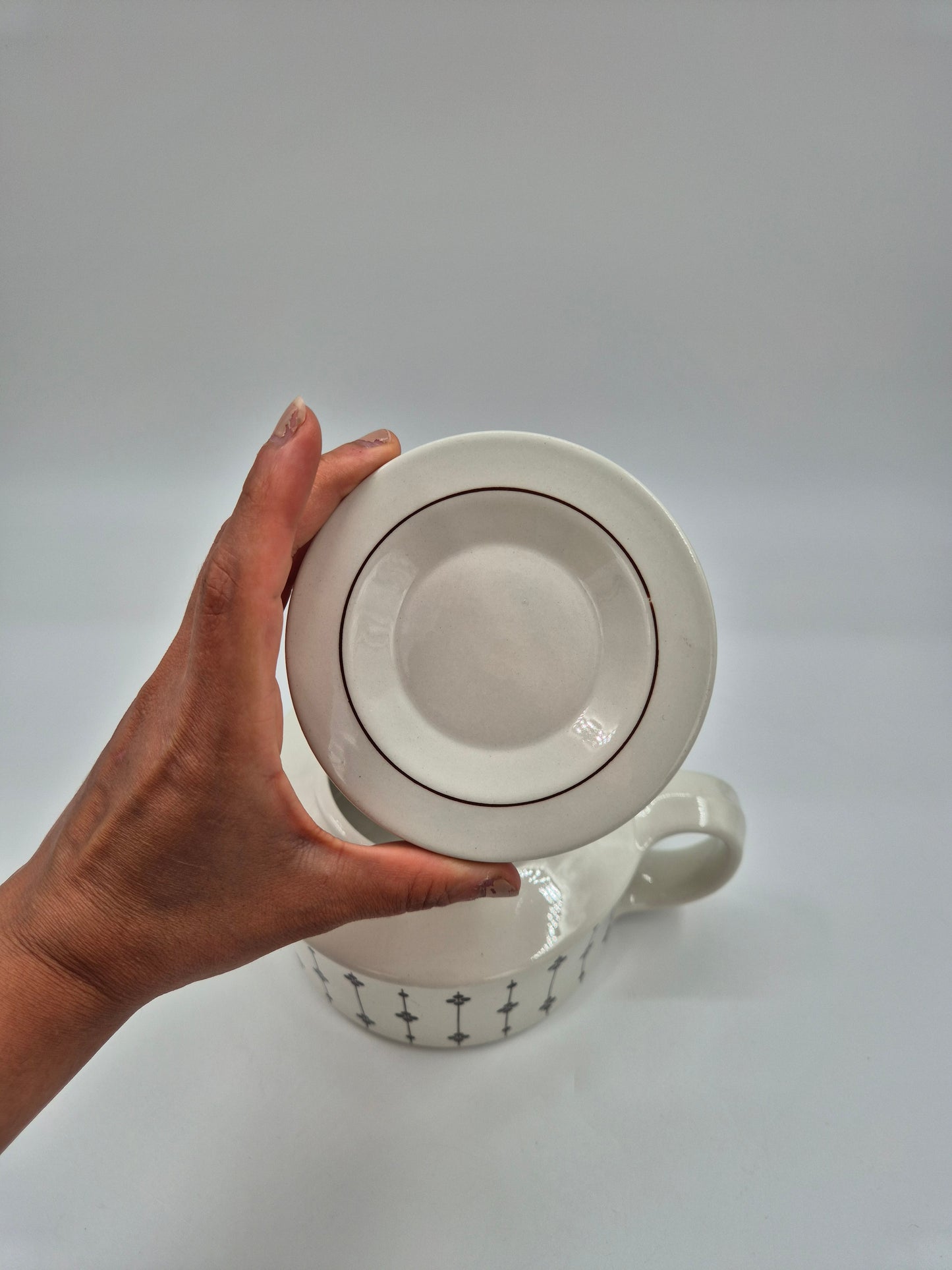 Vintage Arabia Kartano Teapot by Esteri Tomula | Finnish Mid Century Modern Tea Pot | 1970s Arabia Finland Stoneware Teapot